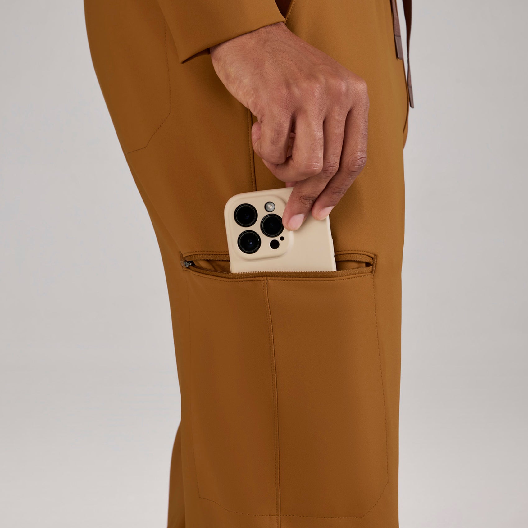 Pierre Slim Tapered Scrub Pant - Alder