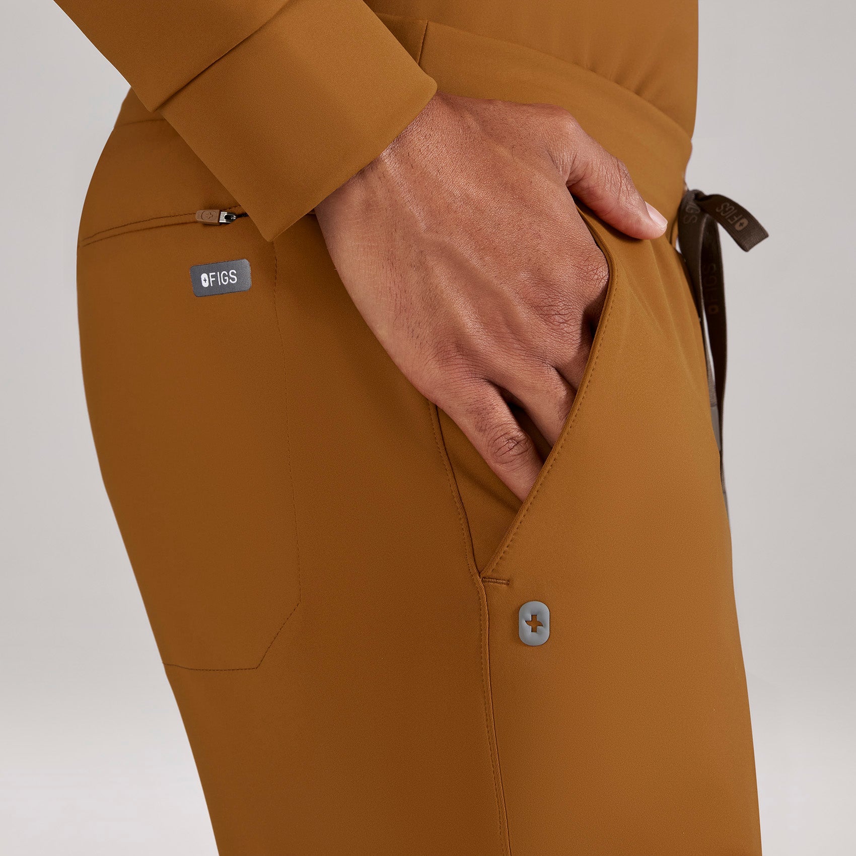 Pierre Slim Tapered Scrub Pant - Alder