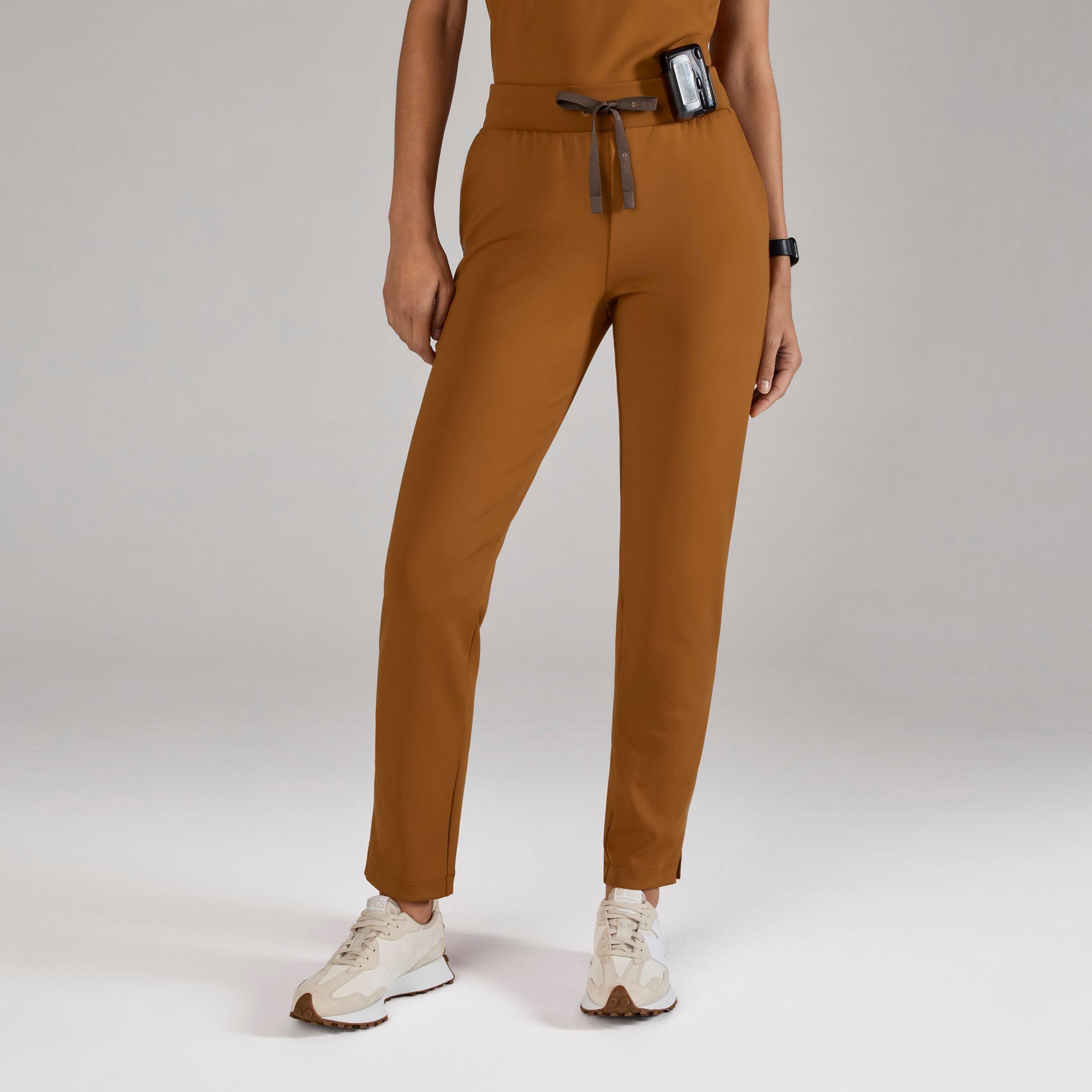 Tena Slim Tapered Scrub Pant - Alder