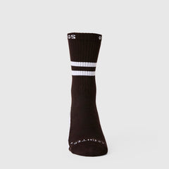 FIGS | ArchTek® Crew Compression Socks 15-20 mmHg - Stripe/Black
