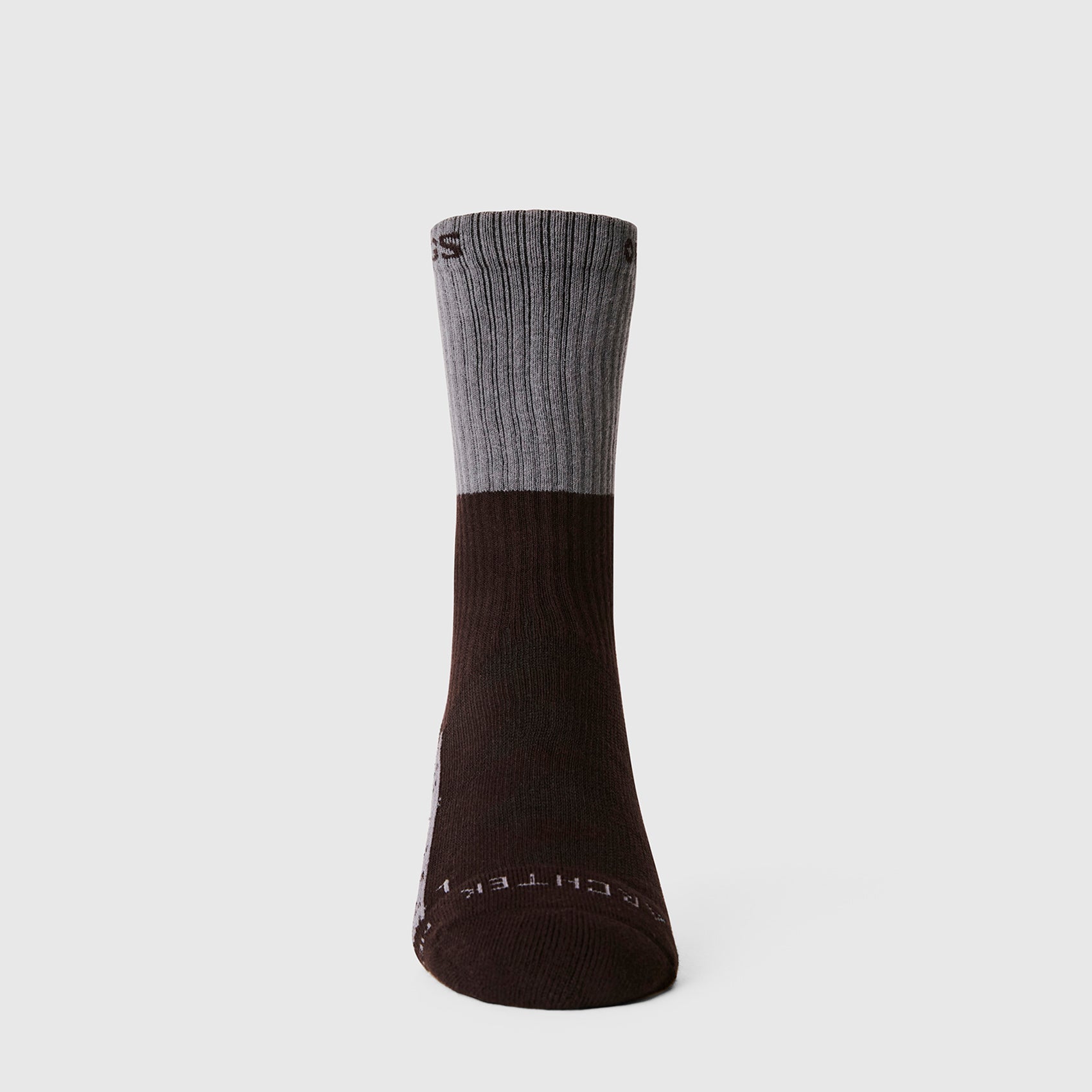 FIGS | ArchTek® Crew Compression Socks 15-20 mmHg - Two Tone/Black