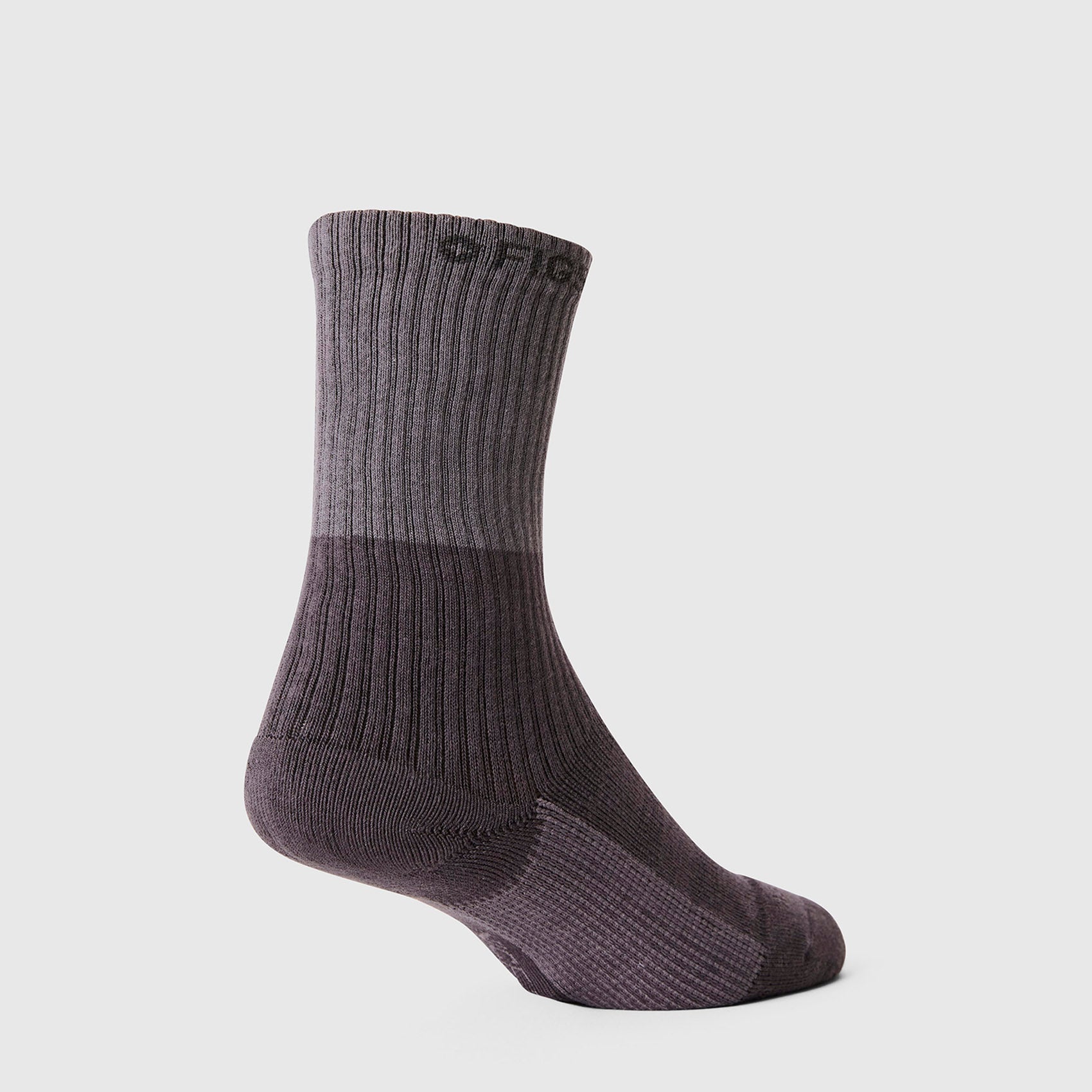 FIGS | ArchTek® Crew Compression Socks 15-20 mmHg - Two Tone/Charcoal
