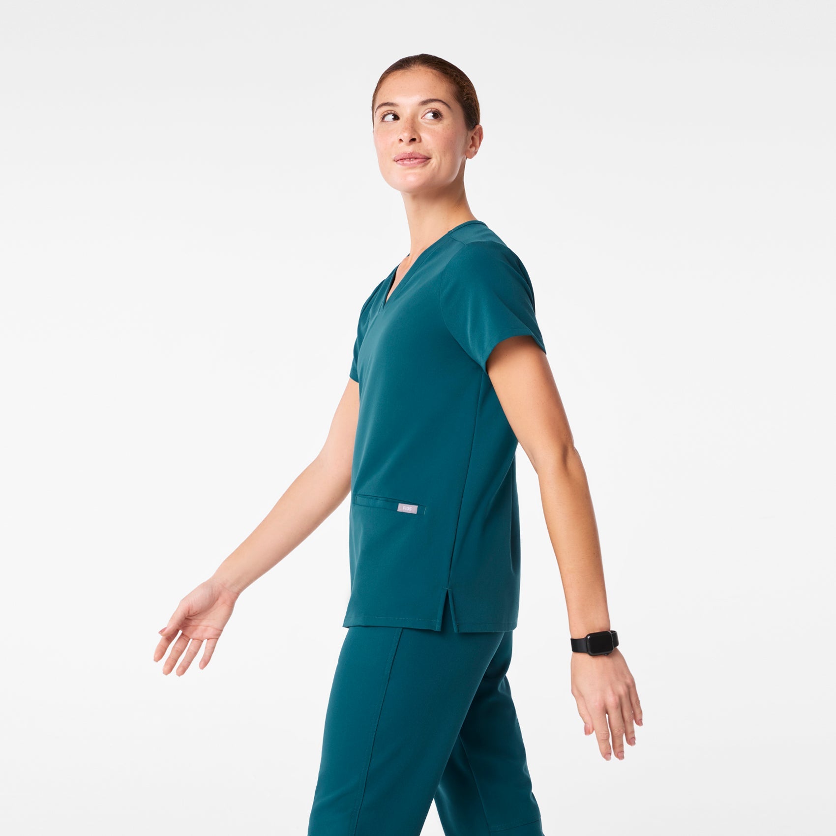 Casma Scrub Top™ - Caribbean Blue