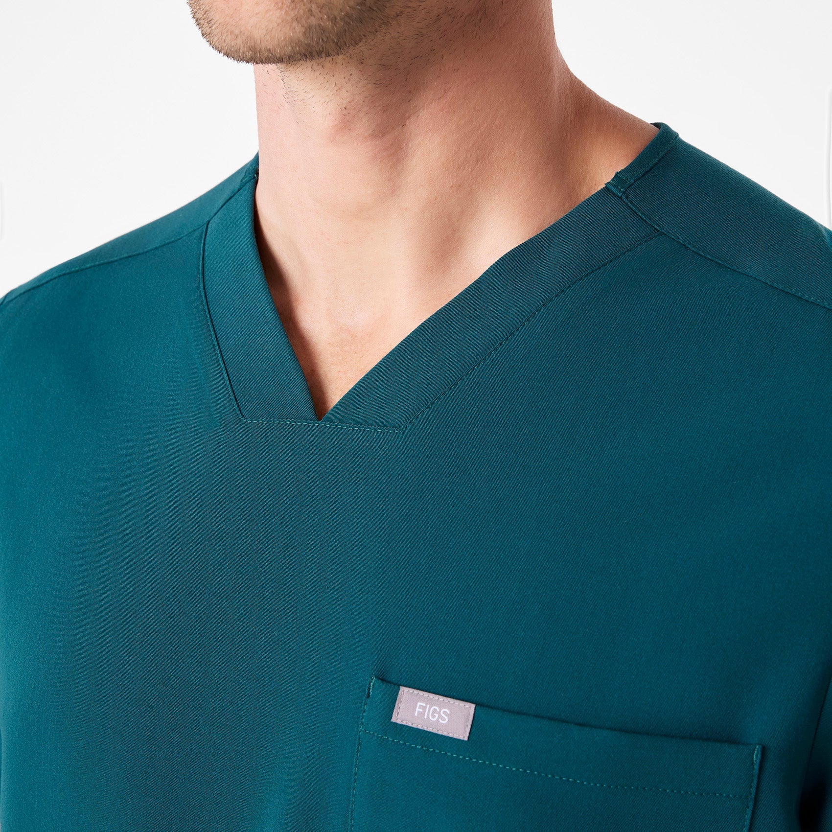 Chisec Scrub Top™ - Caribbean Blue