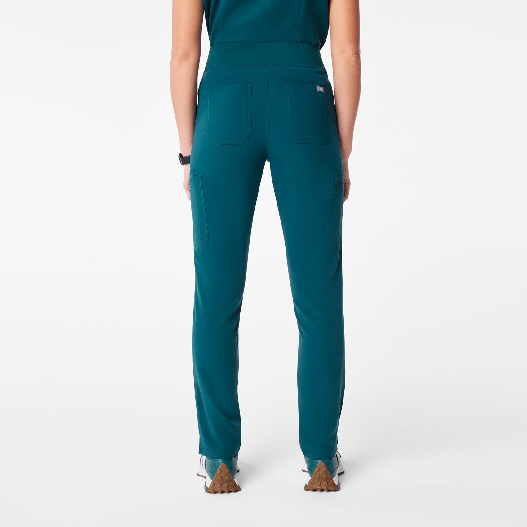 Yola High-Rise Slim Scrub Pant™ - Caribbean Blue