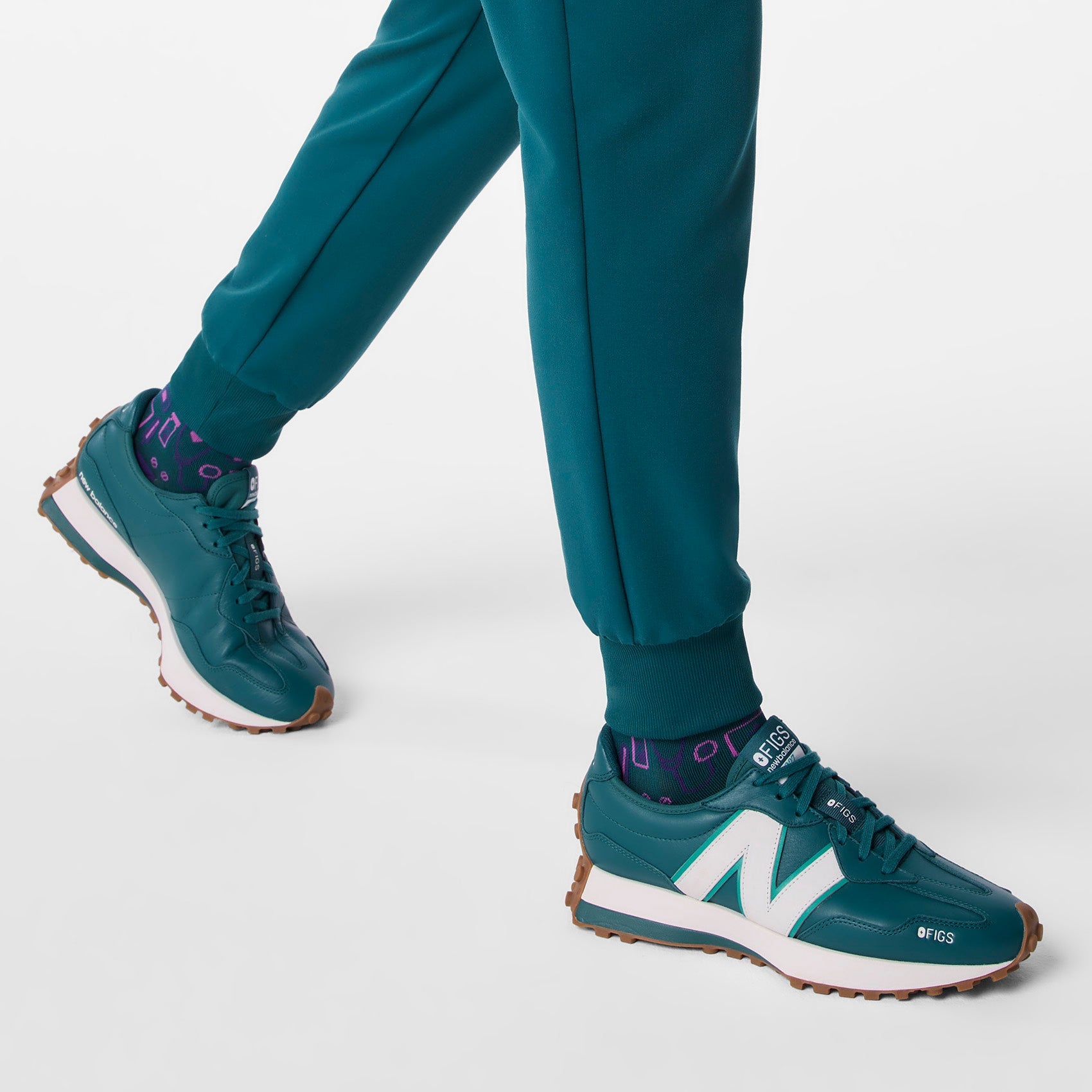 FIGS | New Balance 327 - Caribbean Blue