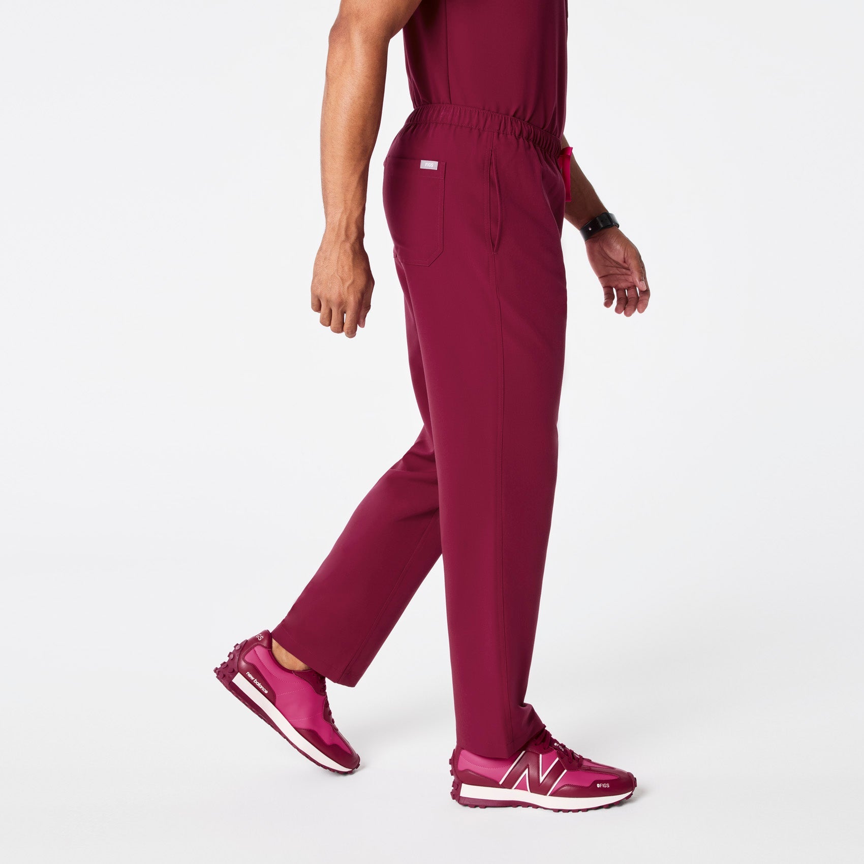 Pisco Straight-Leg Scrub Pant™ - Deep Cranberry