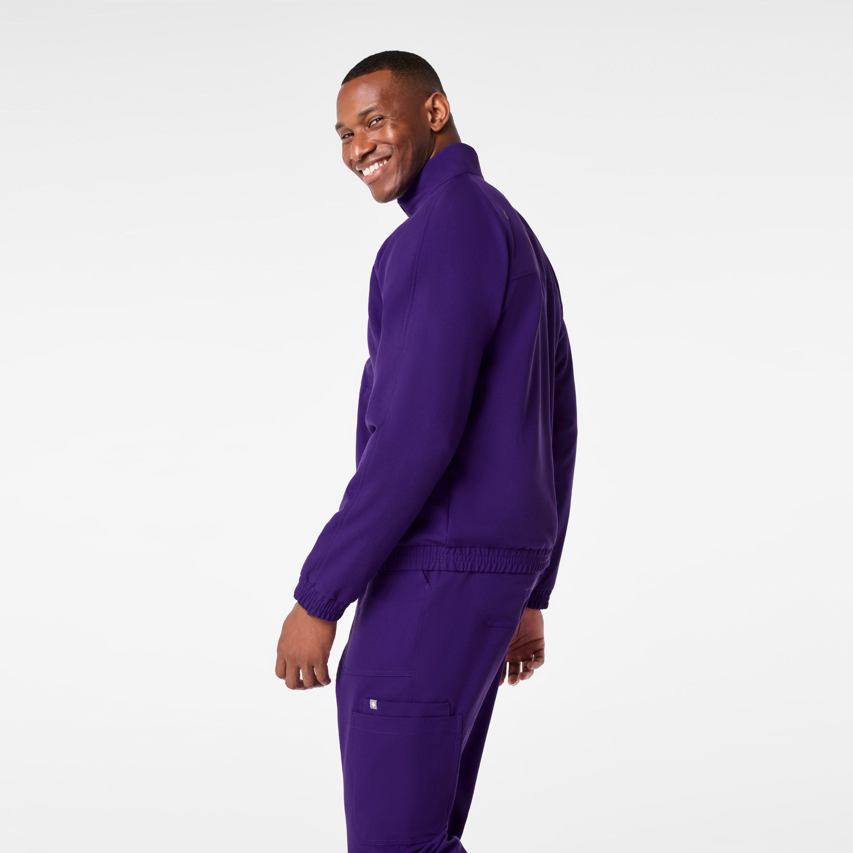Cobaki Scrub Jacket - Purple Pulse