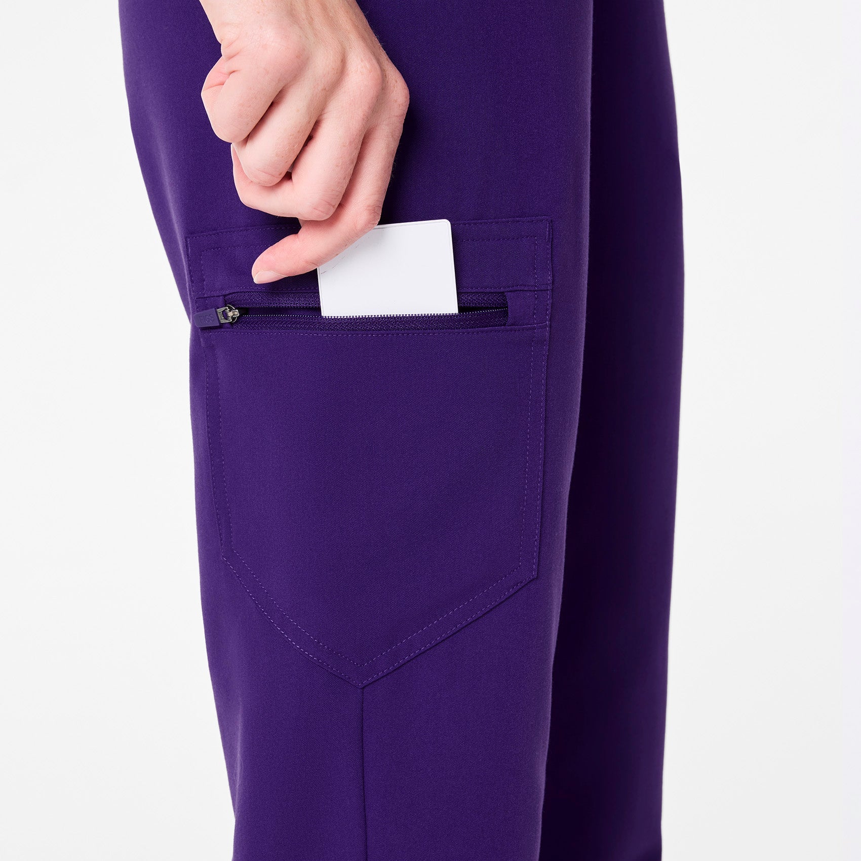 Zamora High-Rise Jogger Scrub Pant™ - Purple Pulse