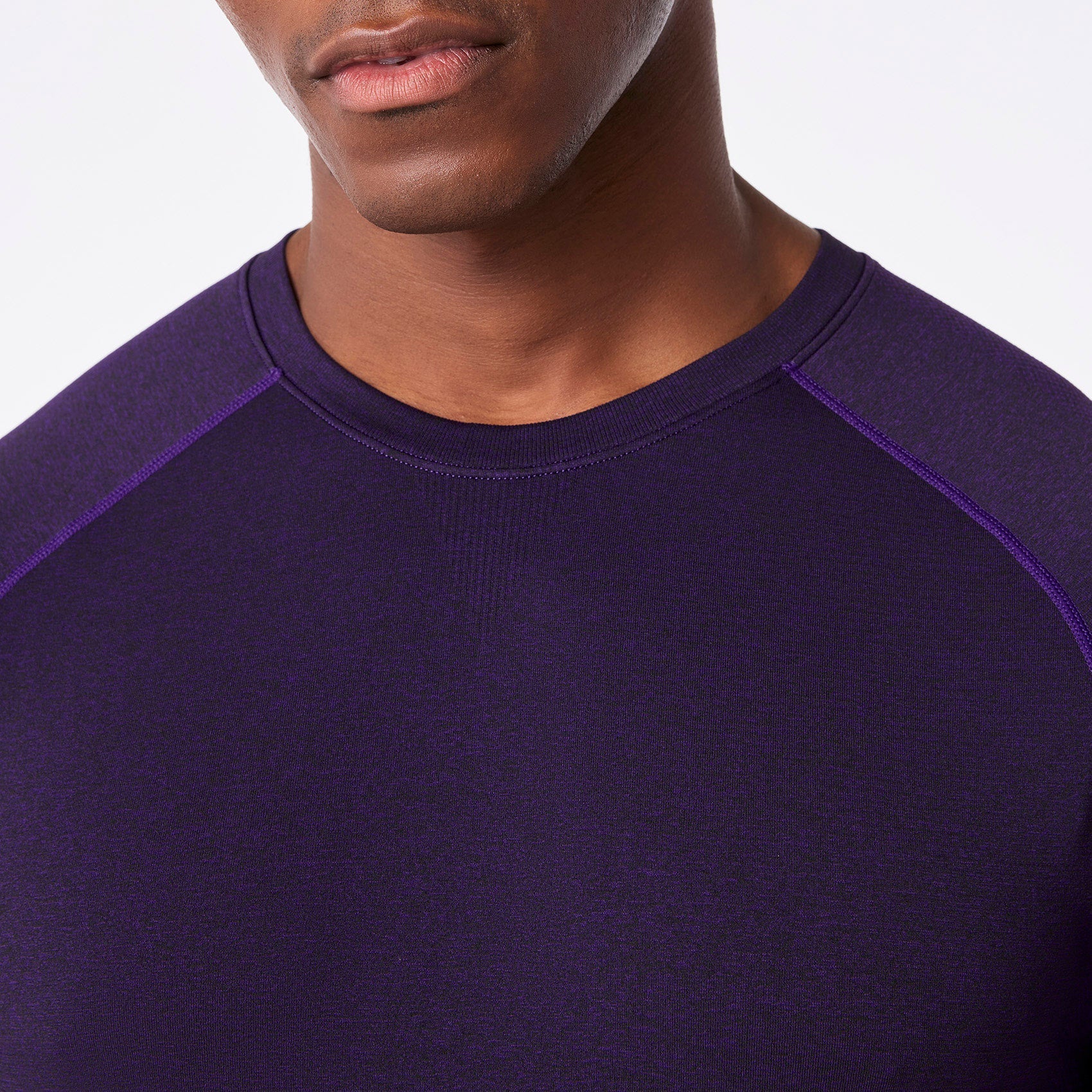 Makato Seamless Long-Sleeve Underscrub - Purple Pulse