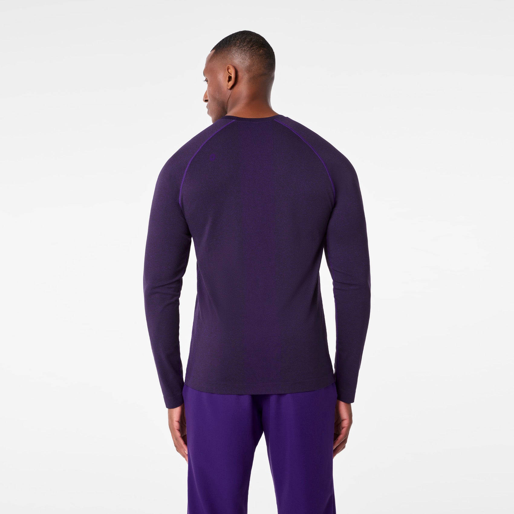 Makato Seamless Long-Sleeve Underscrub - Purple Pulse