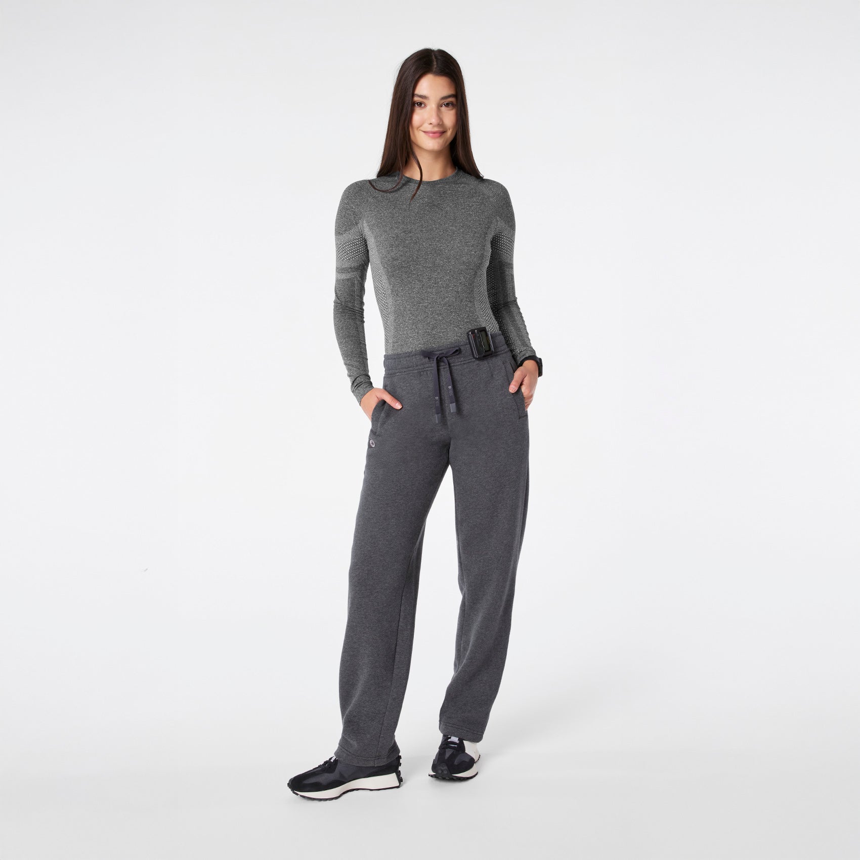 Off-Shift Straight-Leg Sweatpants™ - Charcoal Heather Grey
