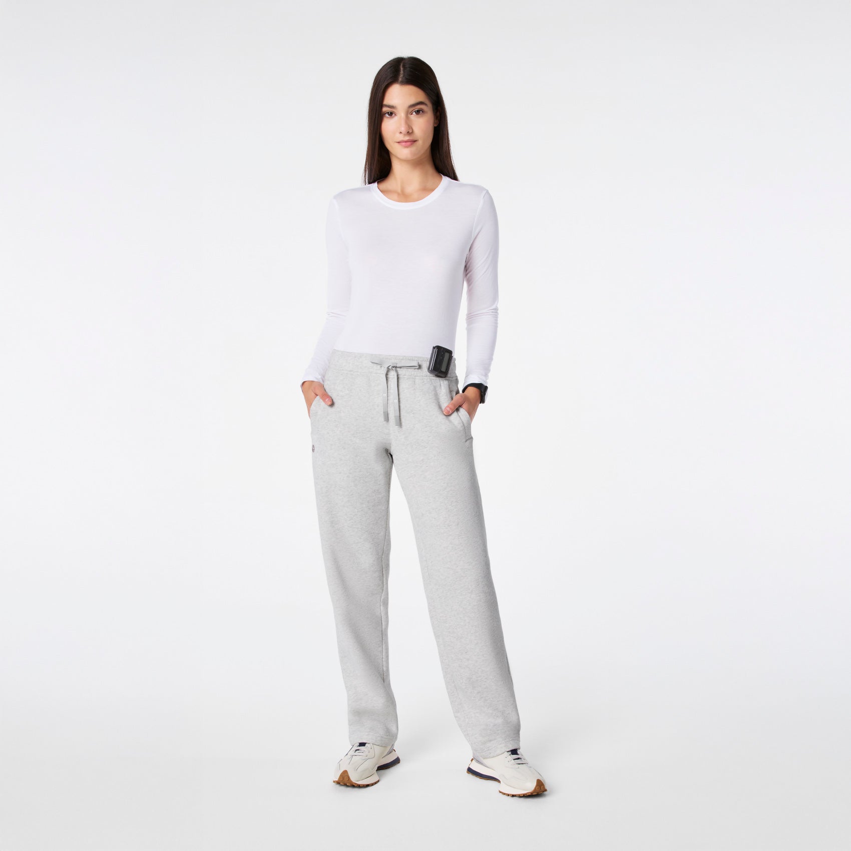 Off-Shift Straight-Leg Sweatpants™ - Heather Grey
