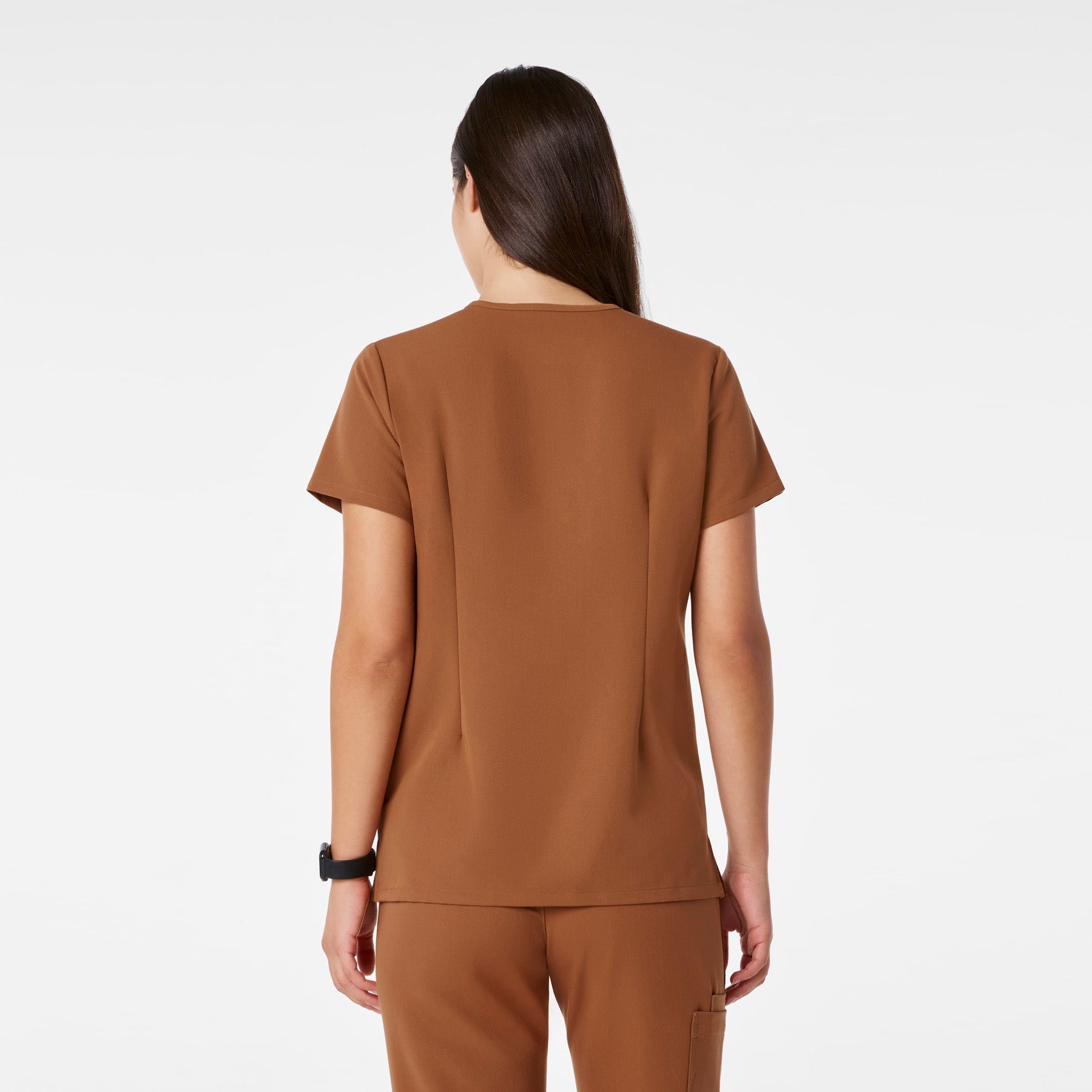 Casma Scrub Top™ - Mocha