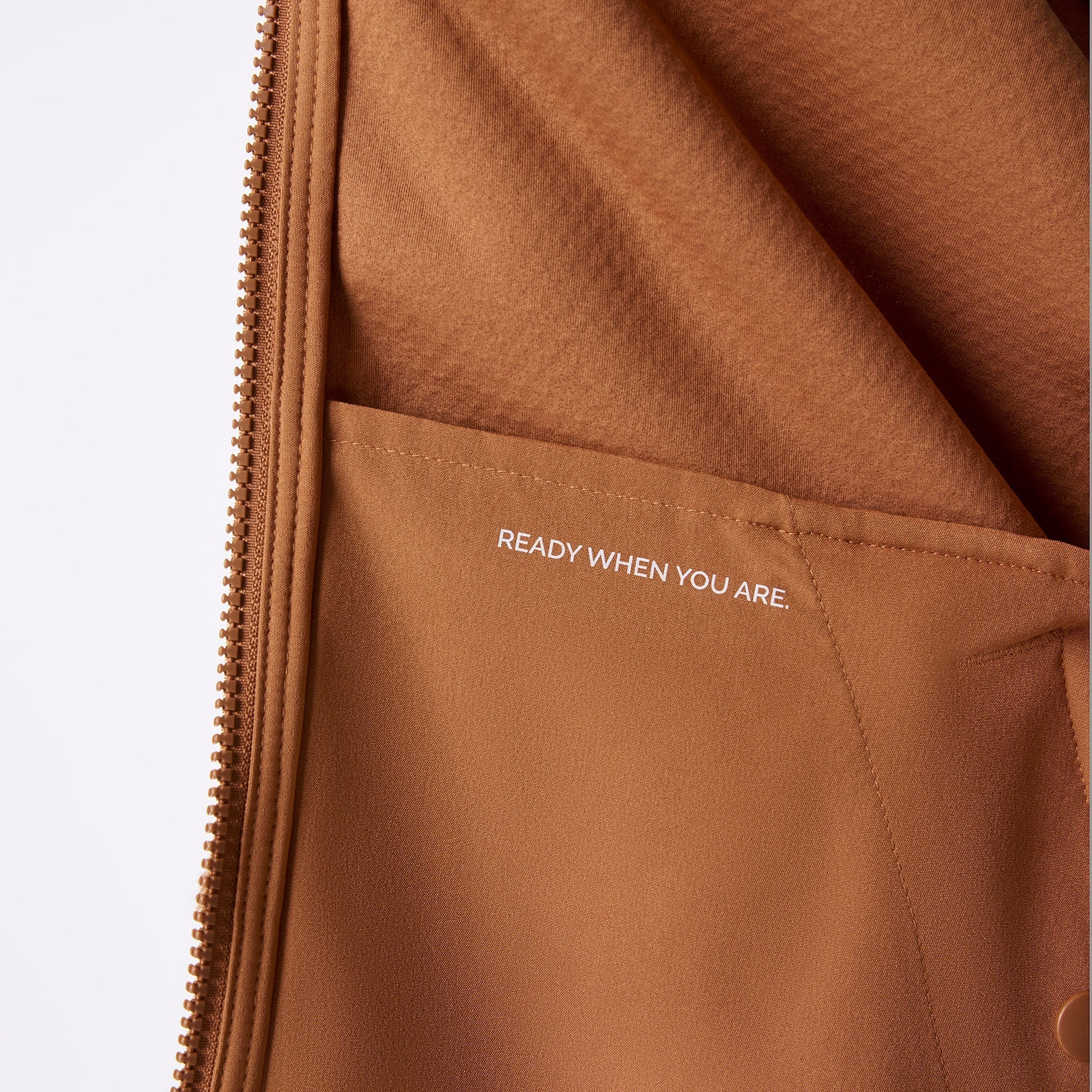High-Pile Fleece Bomber Jacket - Mocha