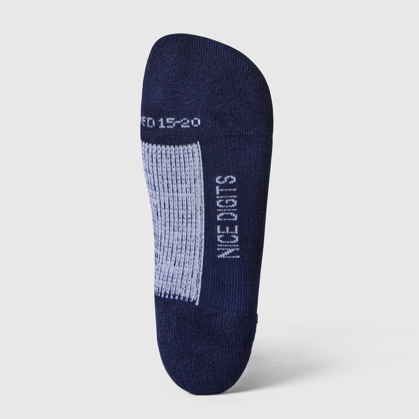 FIGS | ArchTek® Crew Compression Socks 15-20 mmHg - Stripe/Navy
