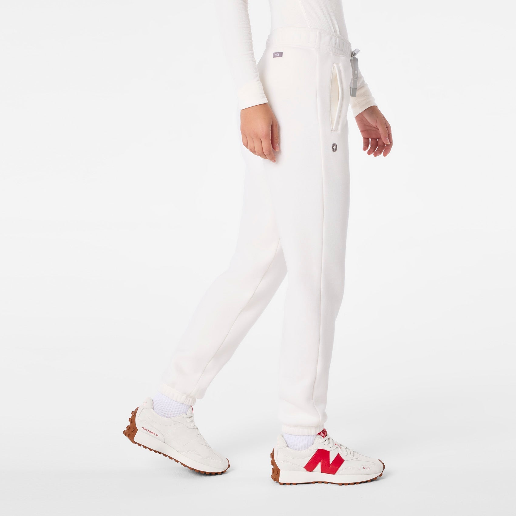 Off-Shift Relaxed Jogger Sweatpants™ - Off White