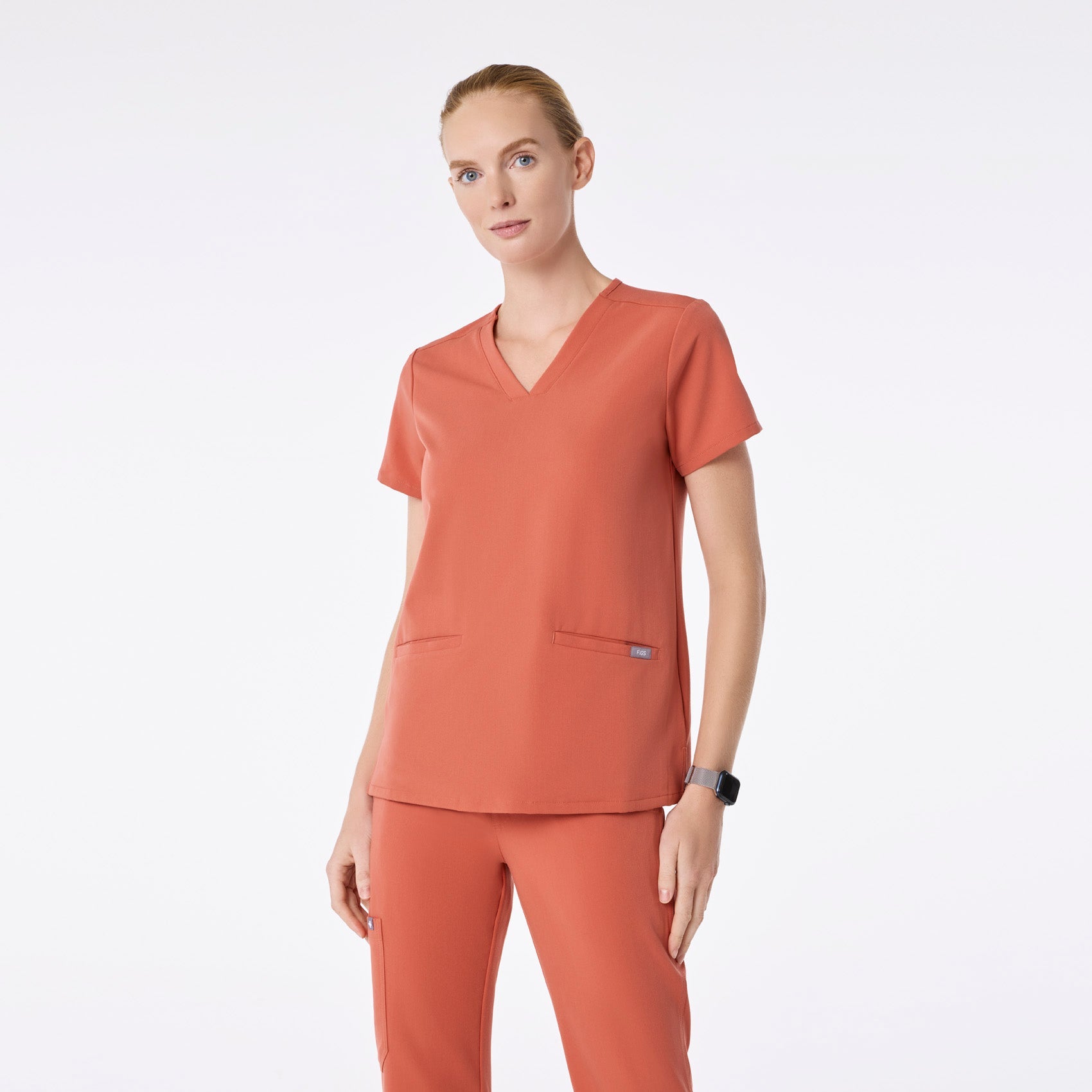 Casma Scrub Top™ - Spiced Cider