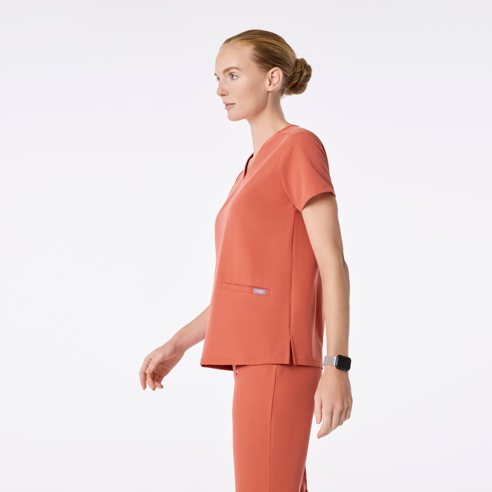 Casma Scrub Top™ - Spiced Cider