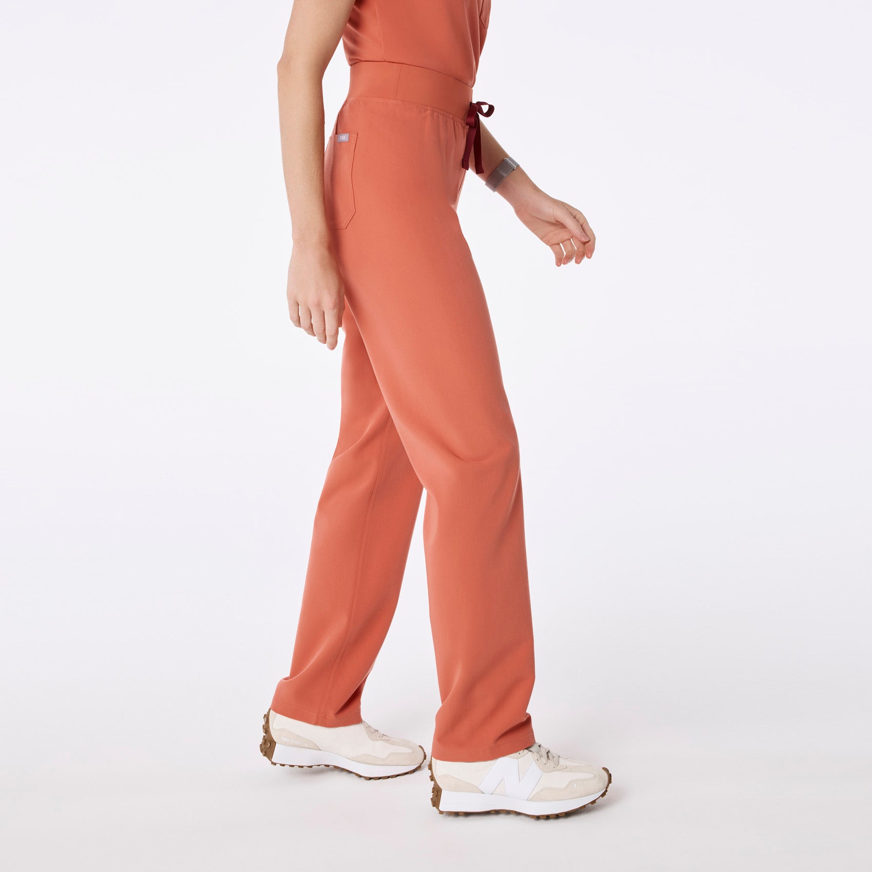 Livingston High-Rise Straight-Leg Scrub Pant™ - Spiced Cider