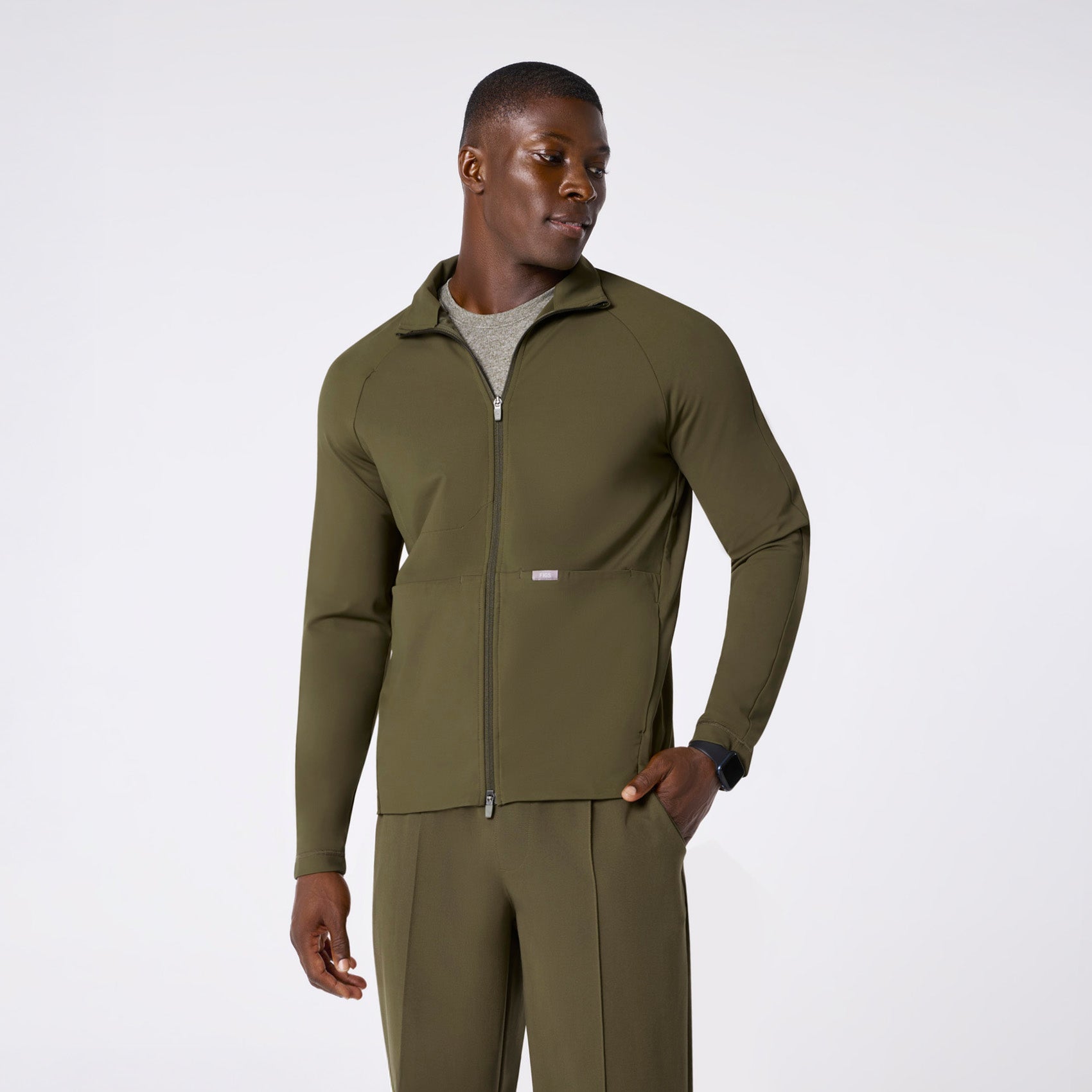 ContourKnit Scrub Jacket™ - Spruce