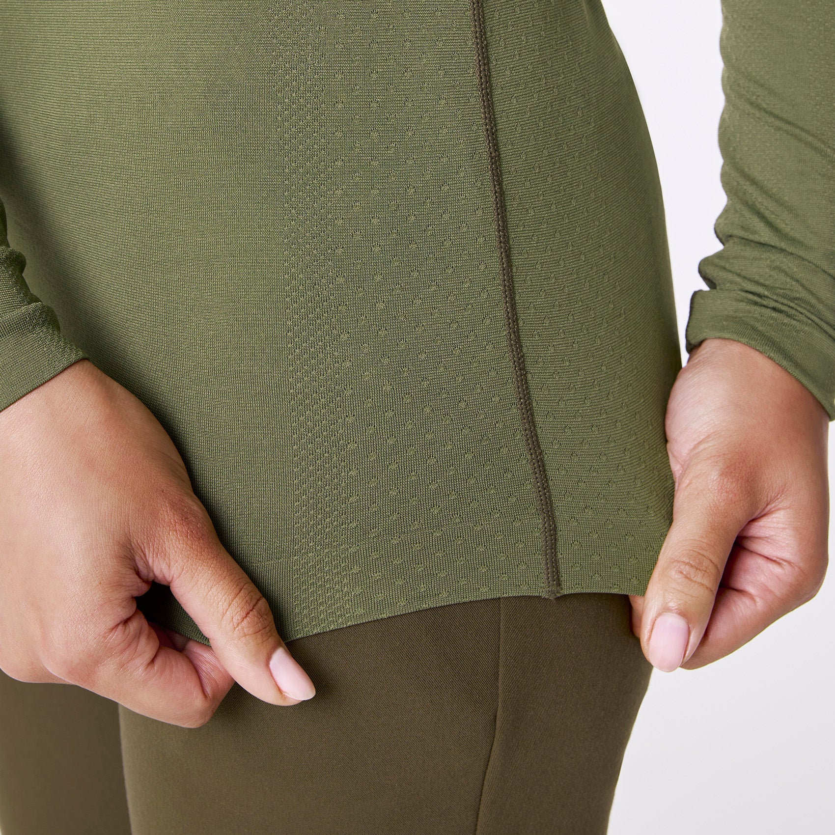 Salta Ombre Long-Sleeve Underscrub - Ombre Spruce