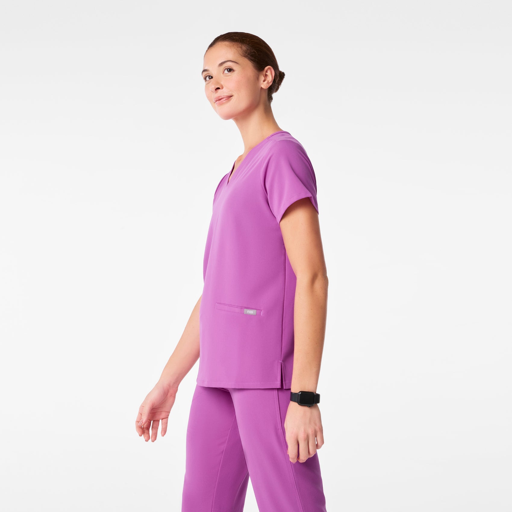 Casma Scrub Top™ - Ultraberry