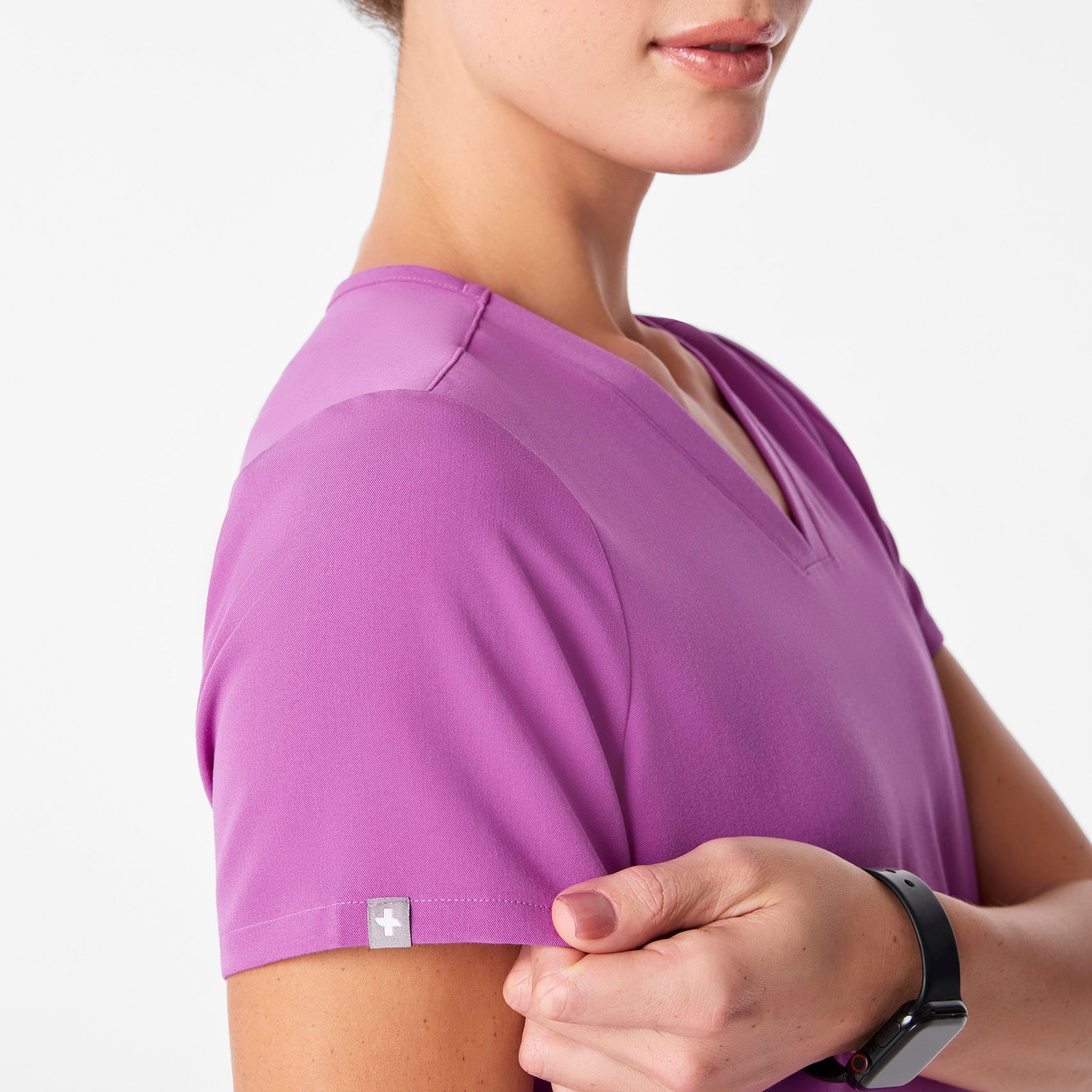 Casma Scrub Top™ - Ultraberry
