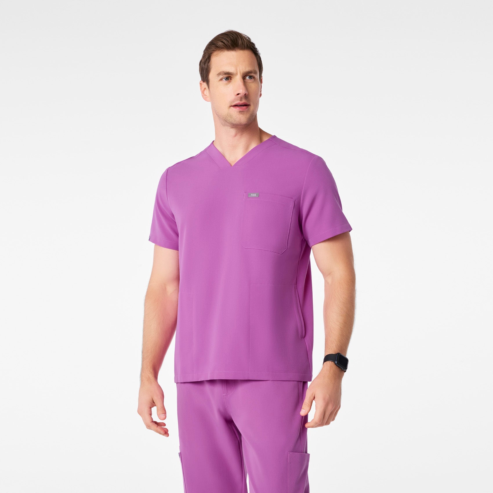 Chisec Scrub Top™ - Ultraberry