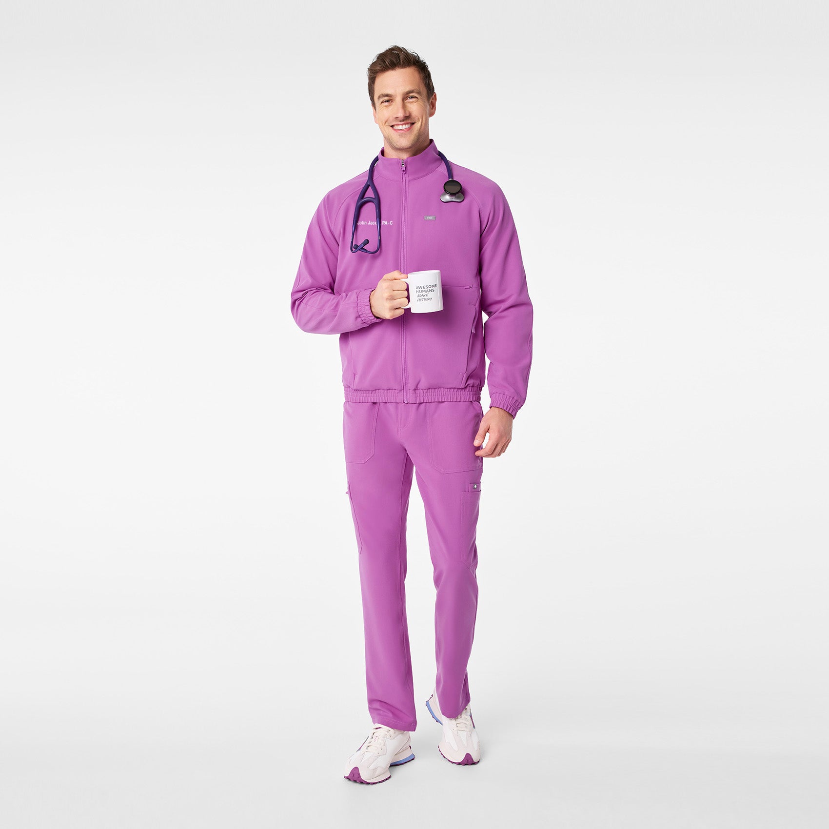 Cobaki Scrub Jacket - Ultraberry
