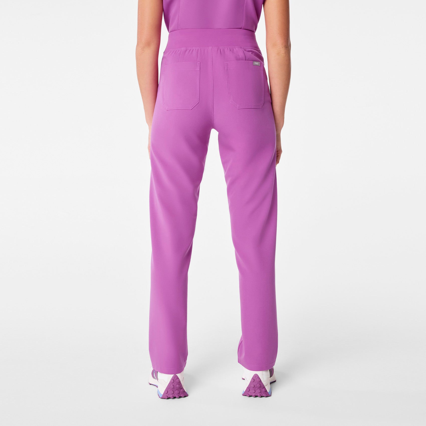 Livingston High-Rise Straight-Leg Scrub Pant™ - Ultraberry