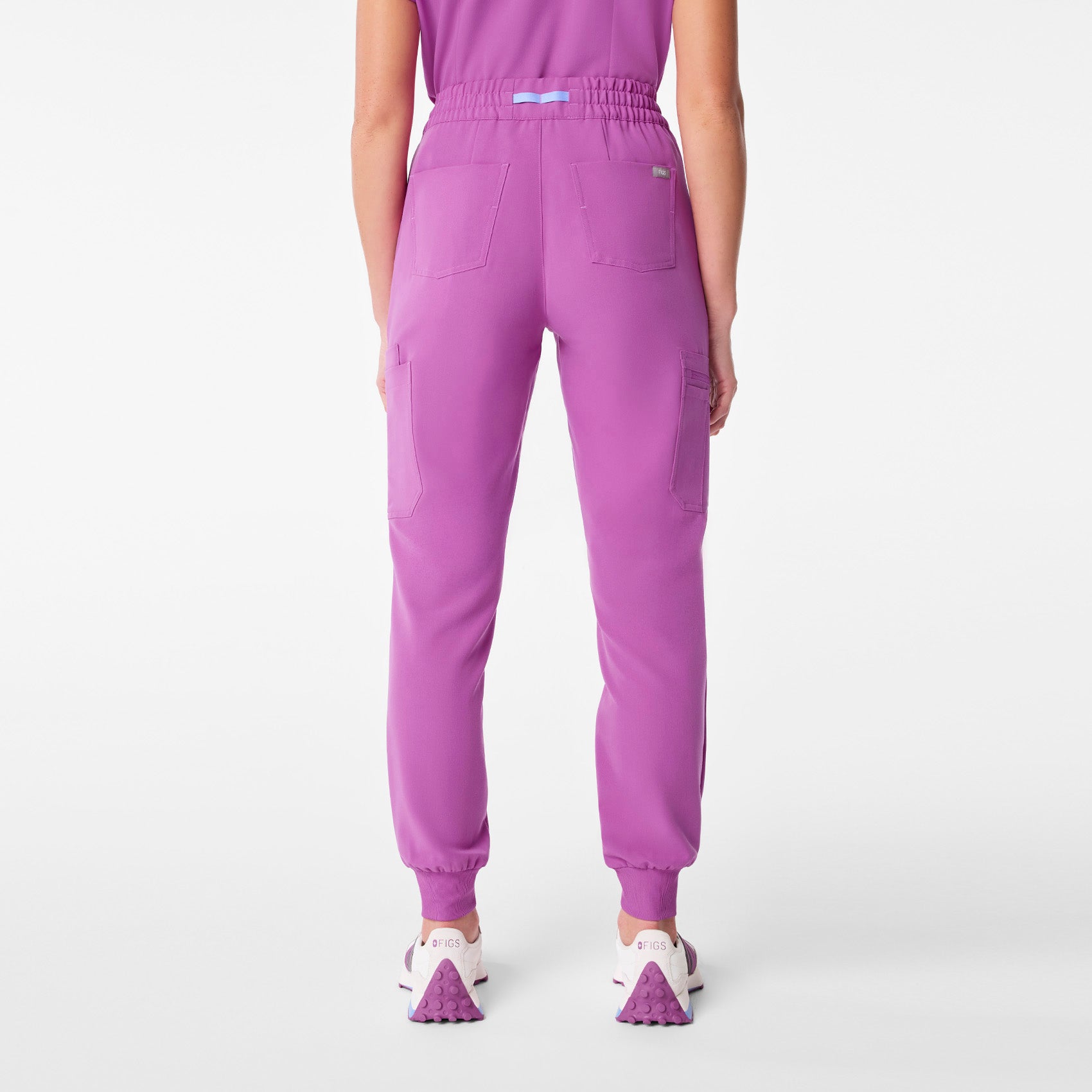 Uman High-Rise Jogger Scrub Pant - Ultraberry