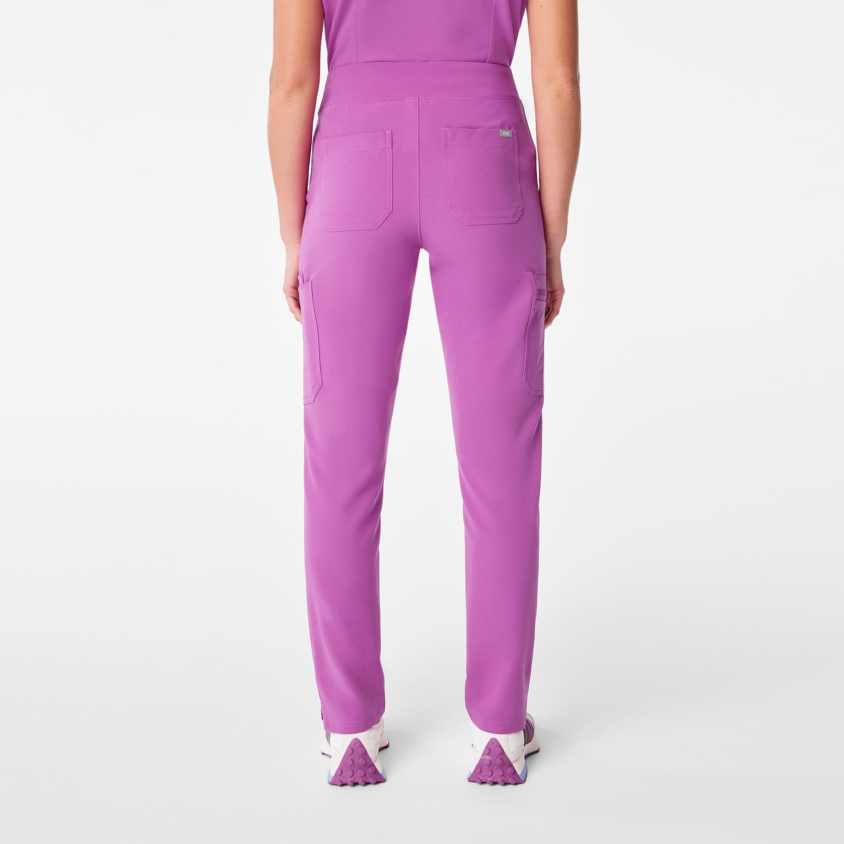 Yola High-Rise Slim Scrub Pant™ - Ultraberry