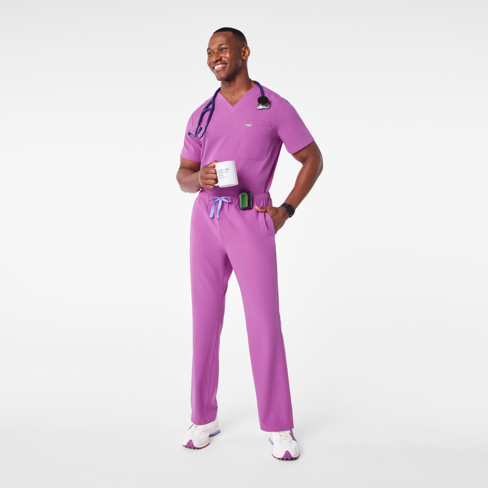 Pisco Straight-Leg Scrub Pant™ - Ultraberry