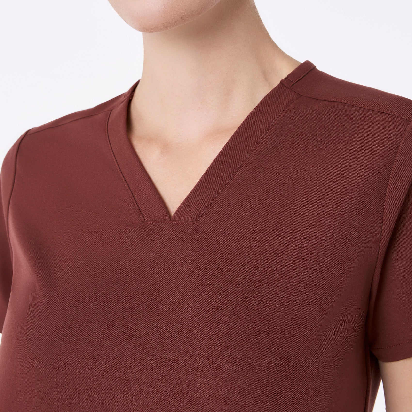 Casma Scrub Top™ - Walnut