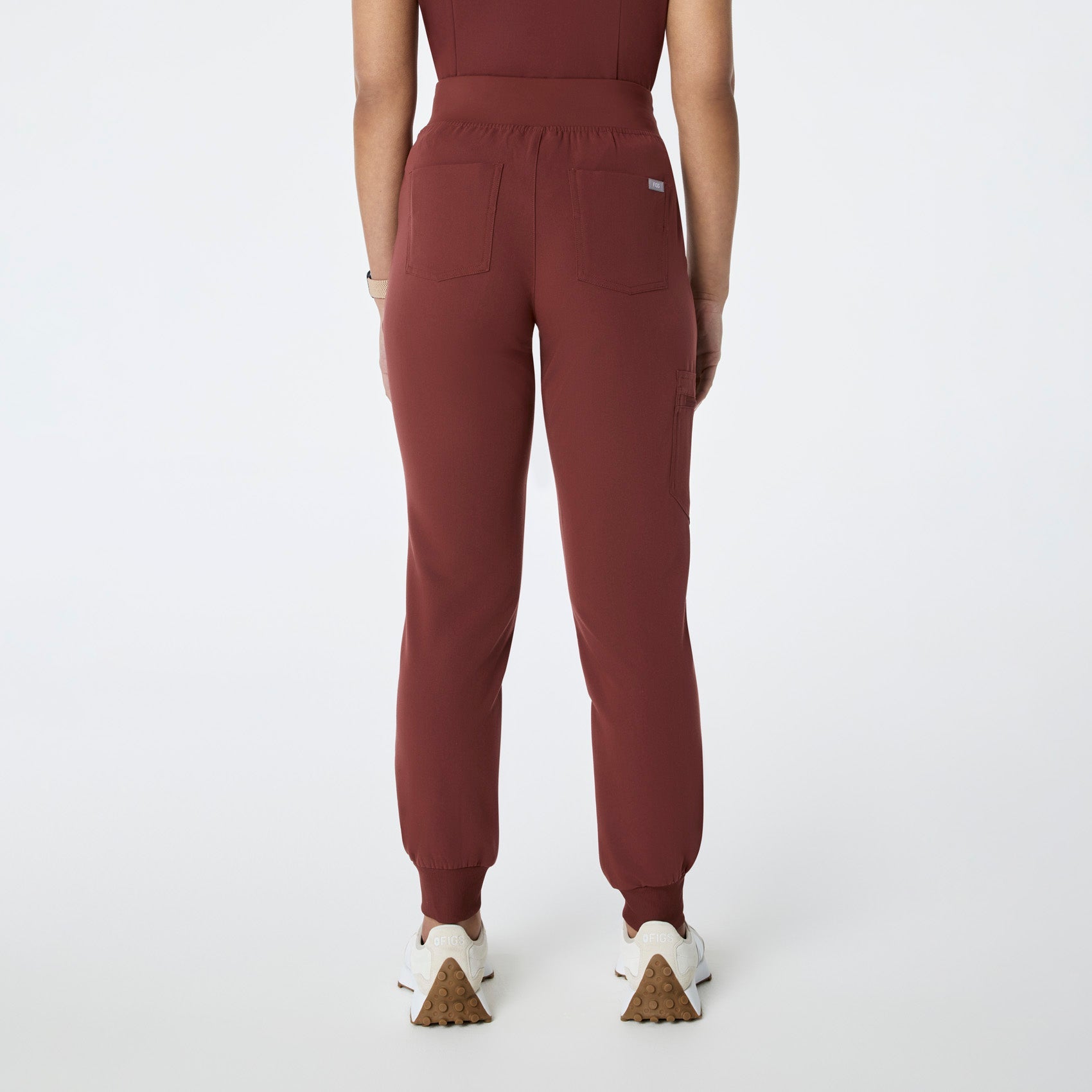 Zamora High-Rise Jogger Scrub Pant™ - Walnut