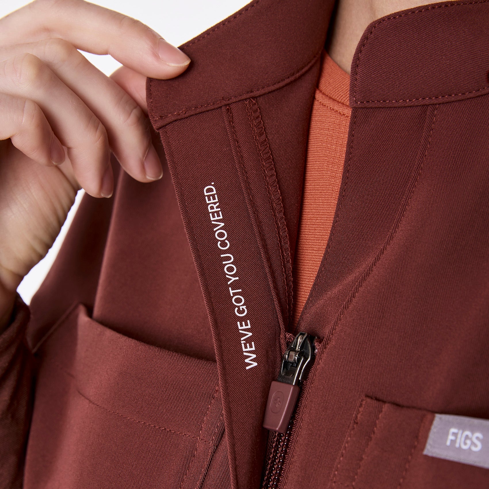 Rafaela Jogger ScrubJumpsuit™ - Walnut