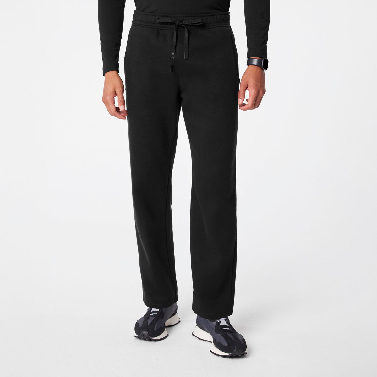 Off-Shift Straight-Leg Sweatpants™ - Black