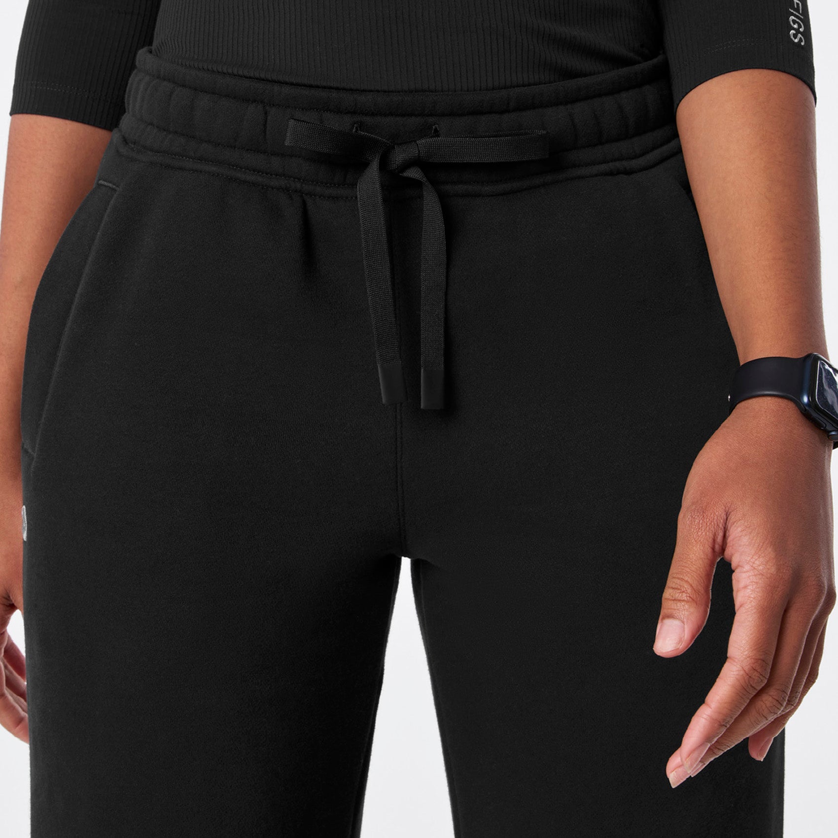  Off-Shift Wide-Leg Sweatpants™ - Black