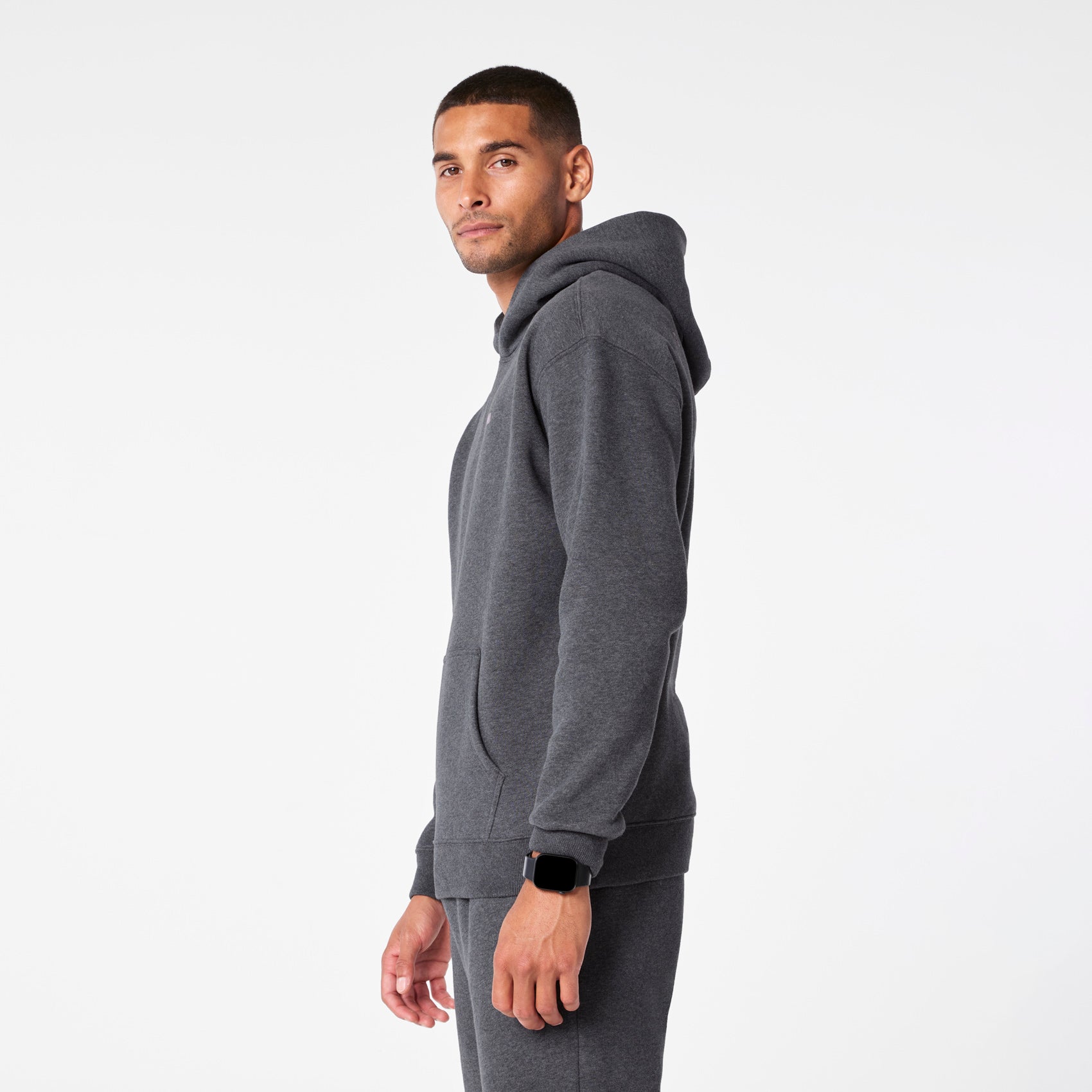 Off-Shift Hoodie Sweatshirt™ - Charcoal Heather Grey