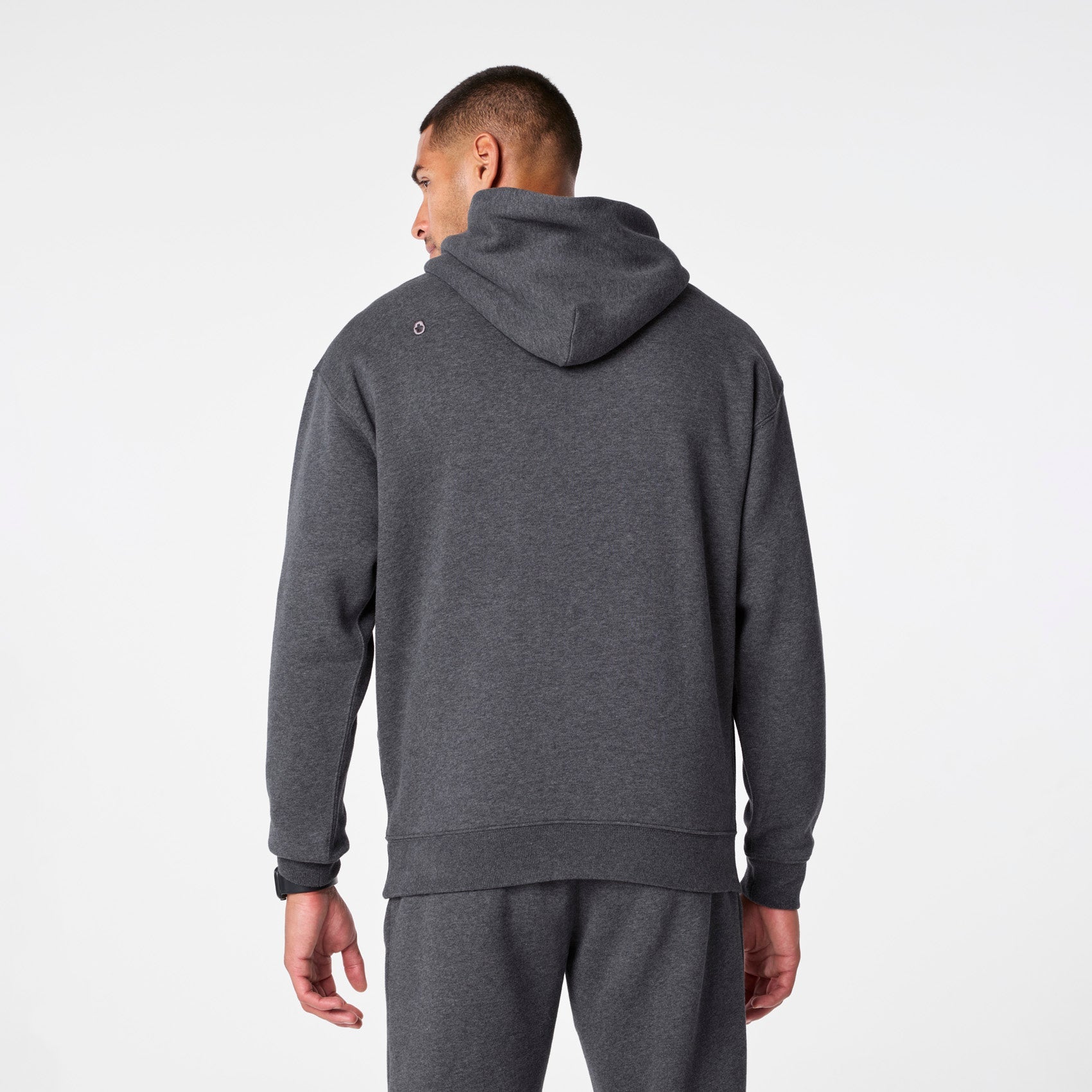 Off-Shift Hoodie Sweatshirt™ - Charcoal Heather Grey