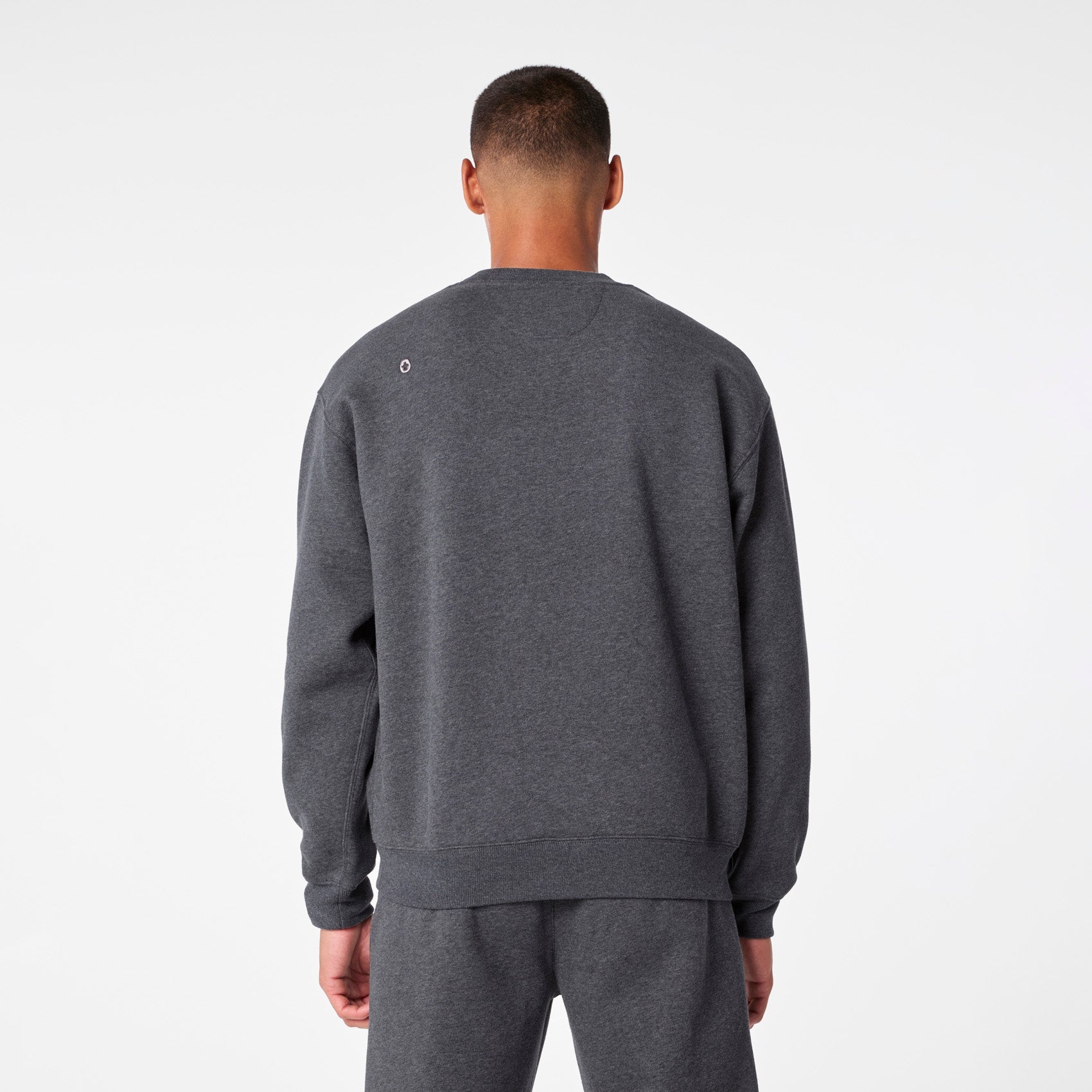 Off-Shift Relaxed Crewneck Sweatshirt™ - Charcoal Heather Grey