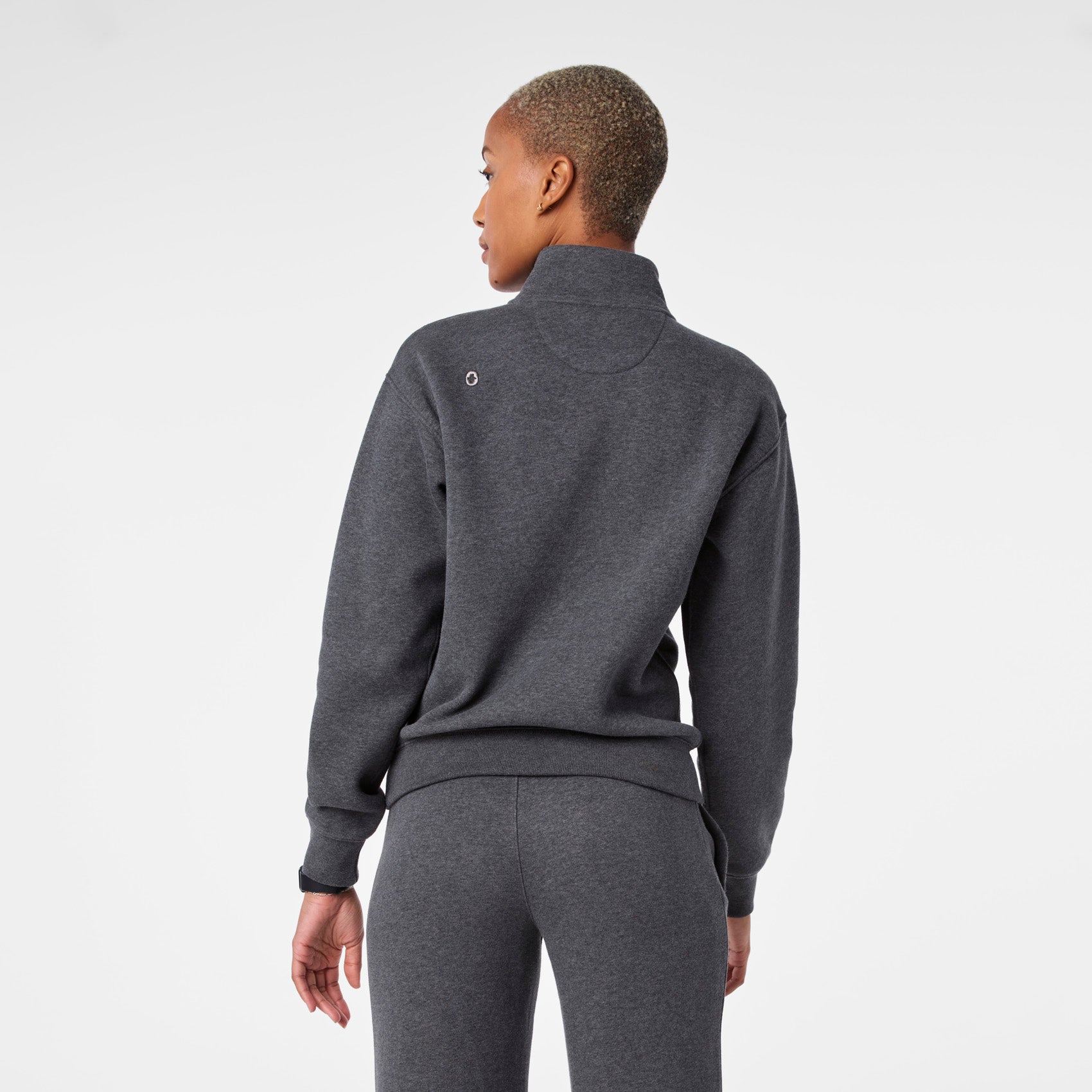 Off-Shift ¼ Zip Sweatshirt™ - Charcoal Heather Grey
