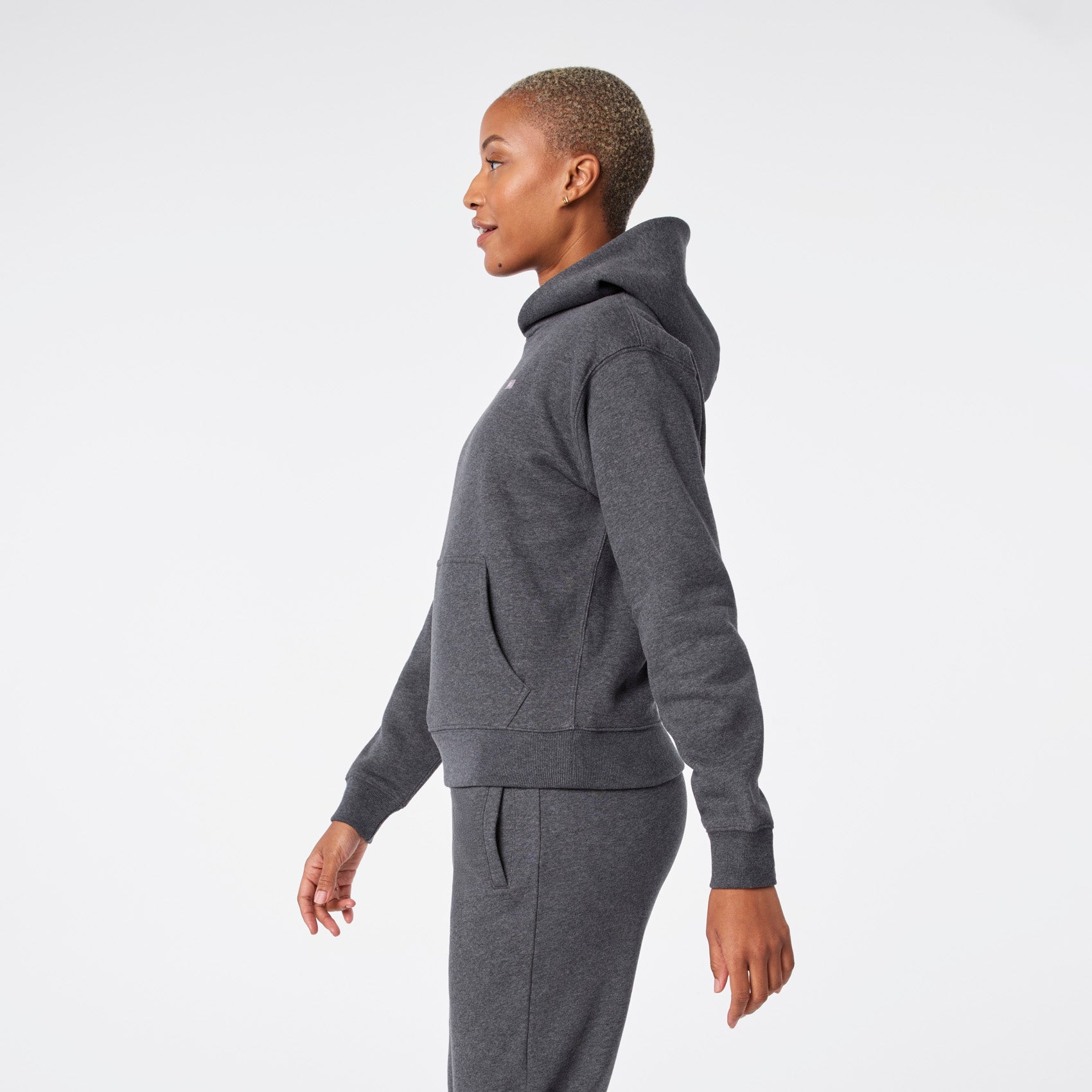 Off-Shift Hoodie Sweatshirt™ - Charcoal Heather Grey