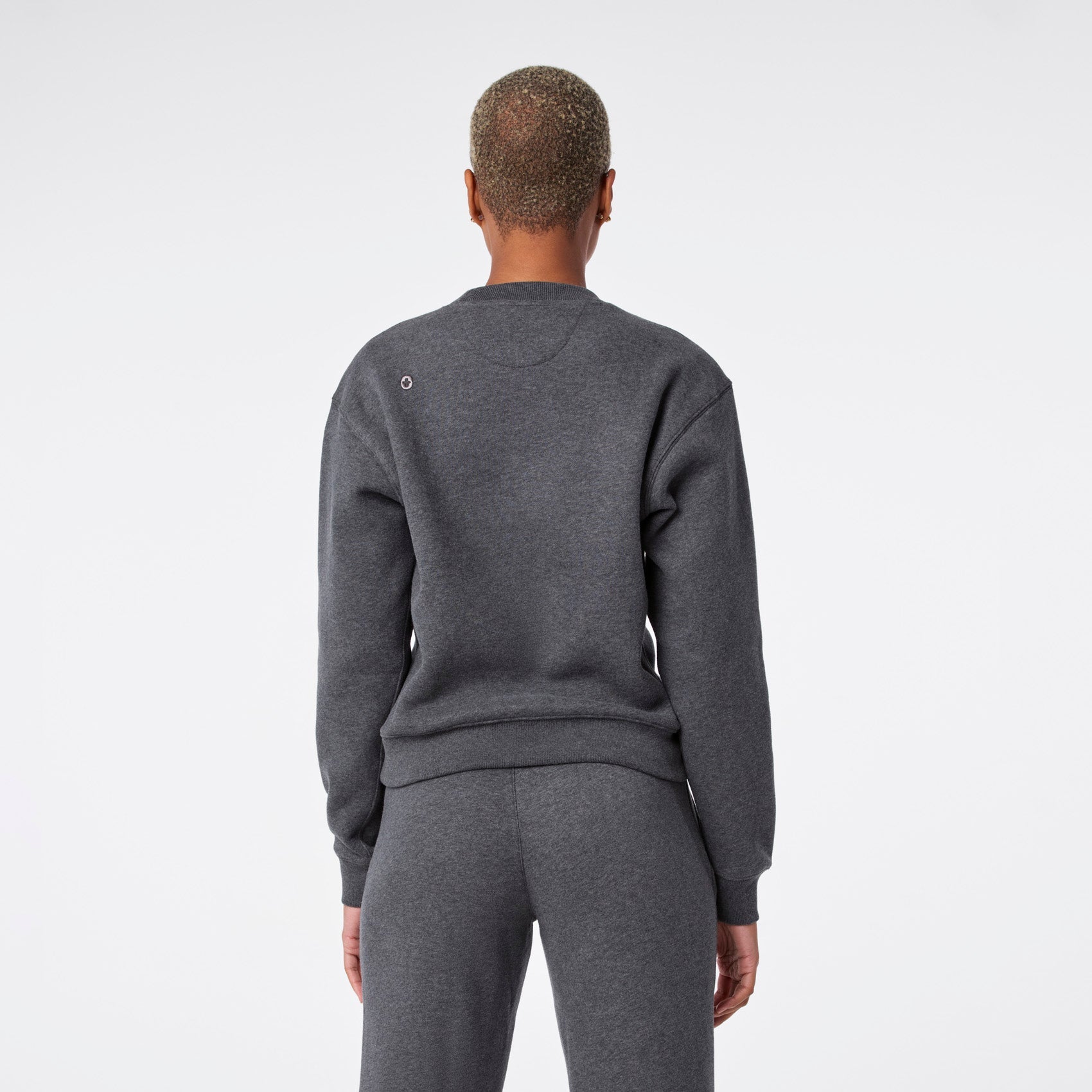 Off-Shift Relaxed Crewneck Sweatshirt™ - Charcoal Heather Grey