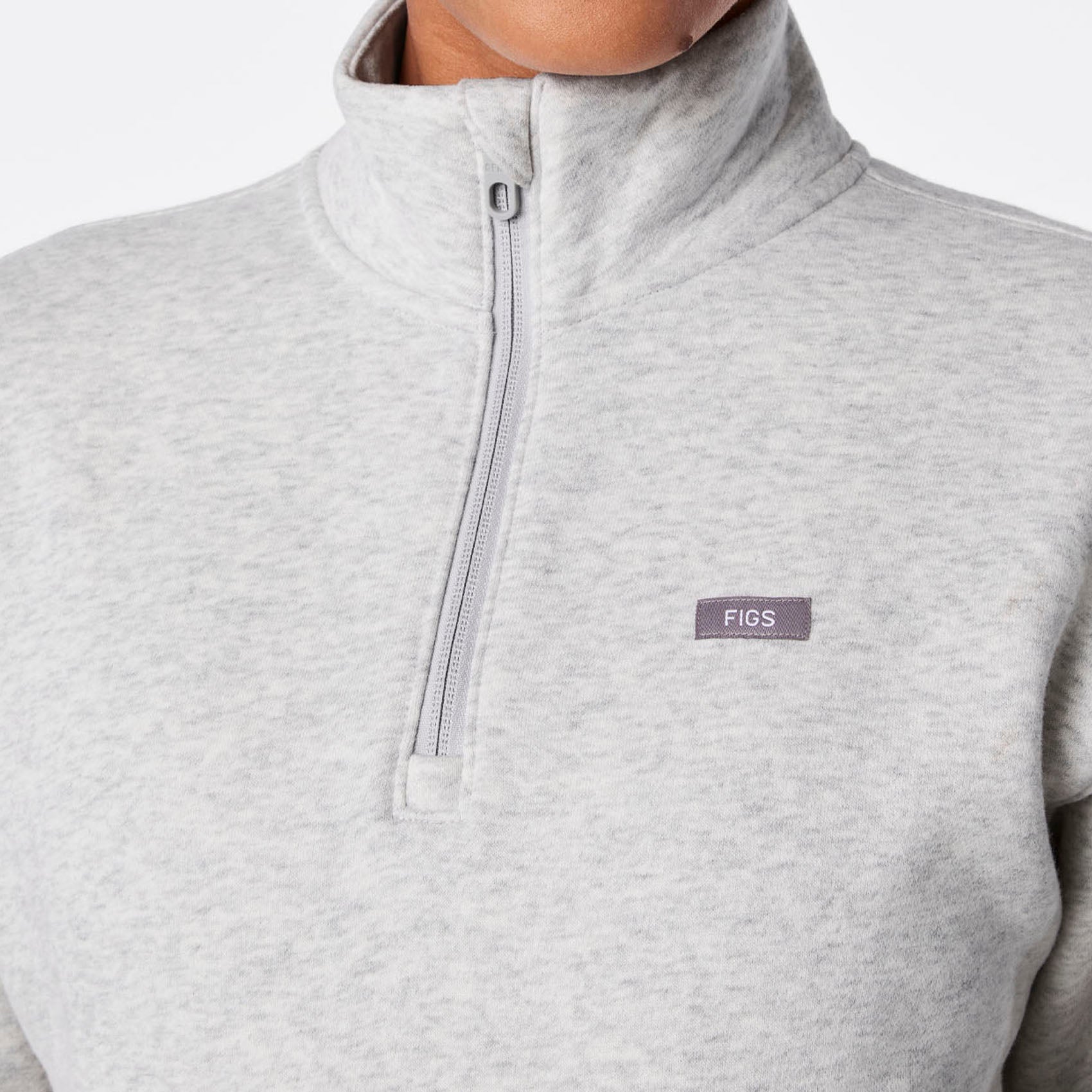 Off-Shift ¼ Zip Sweatshirt™ - Heather Grey