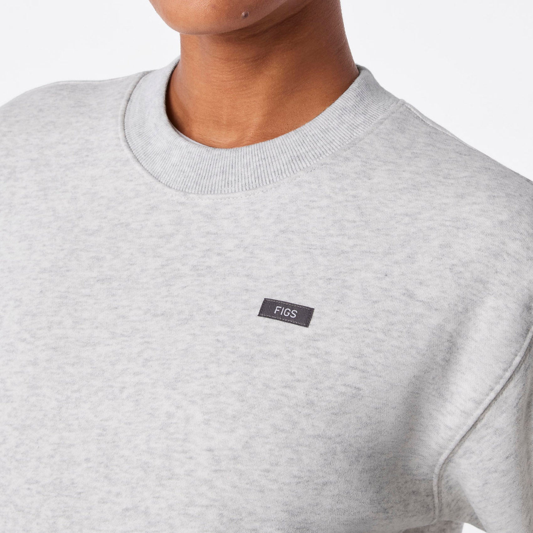 Off-Shift Relaxed Crewneck Sweatshirt™ - Heather Grey