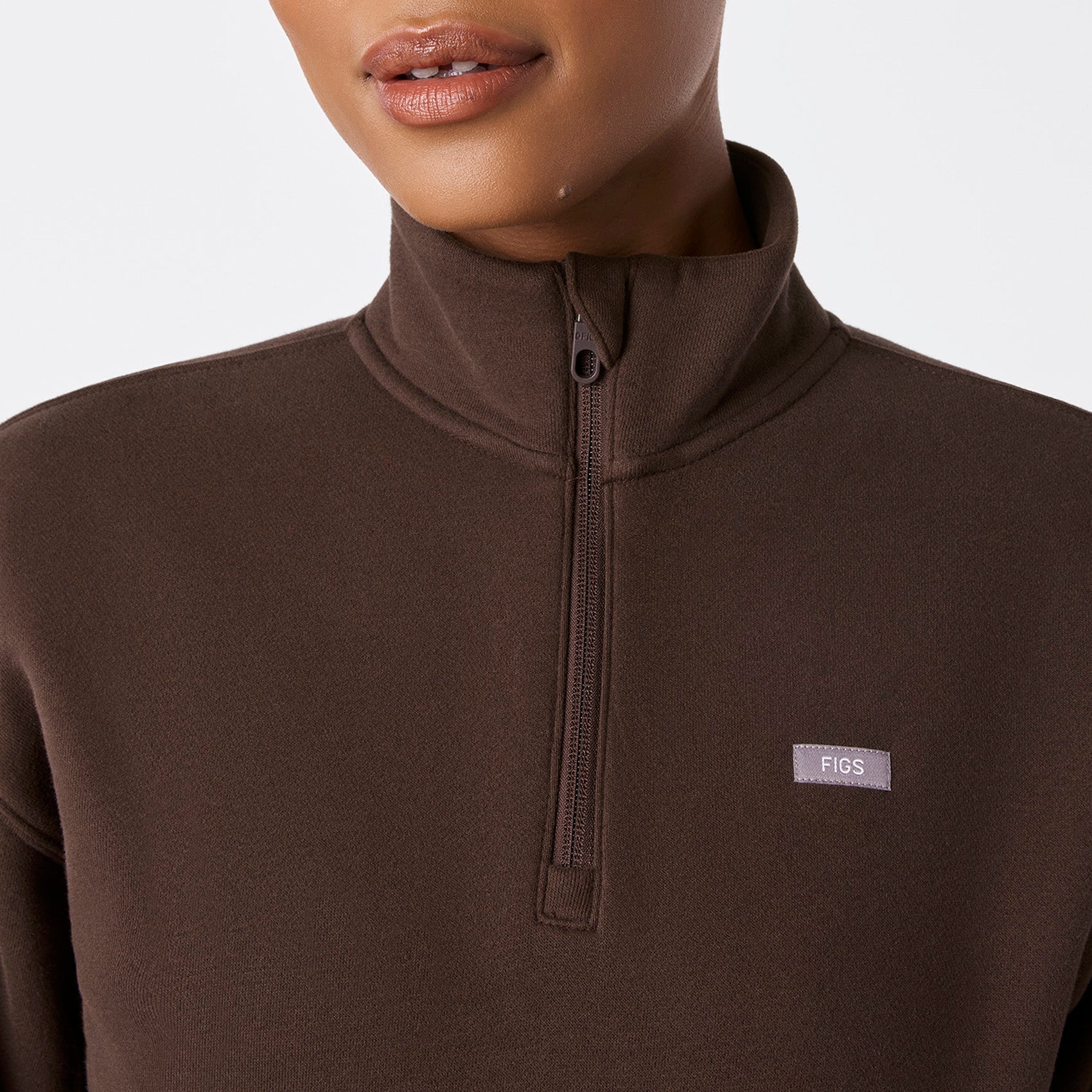 Off-Shift ¼ Zip Sweatshirt™ - Hot Fudge