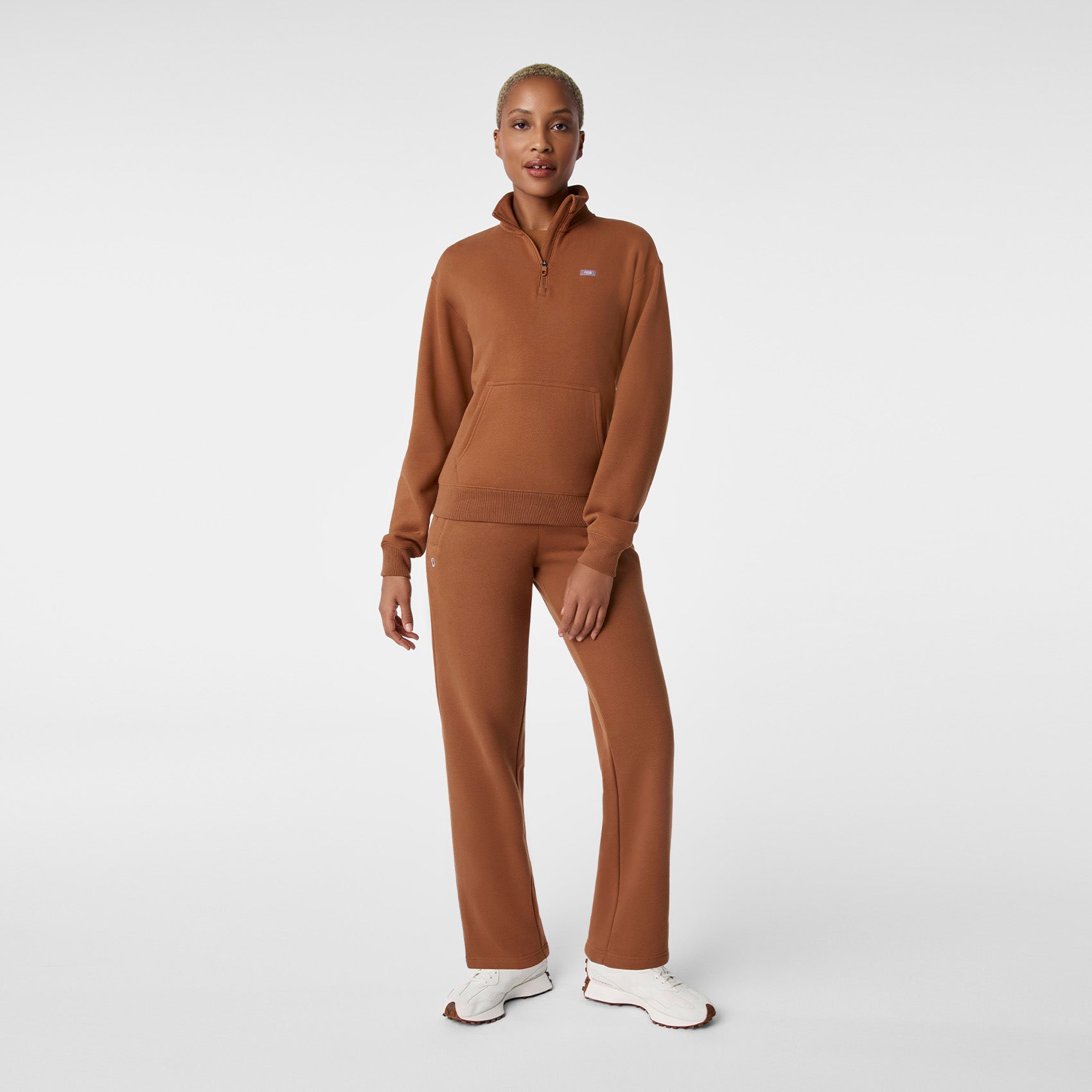 Off-Shift ¼ Zip Sweatshirt™ - Mocha