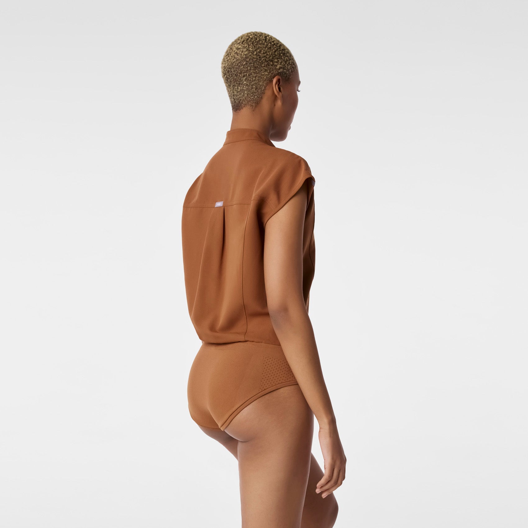  Rafaela Brief ScrubBodysuit™ - Mocha